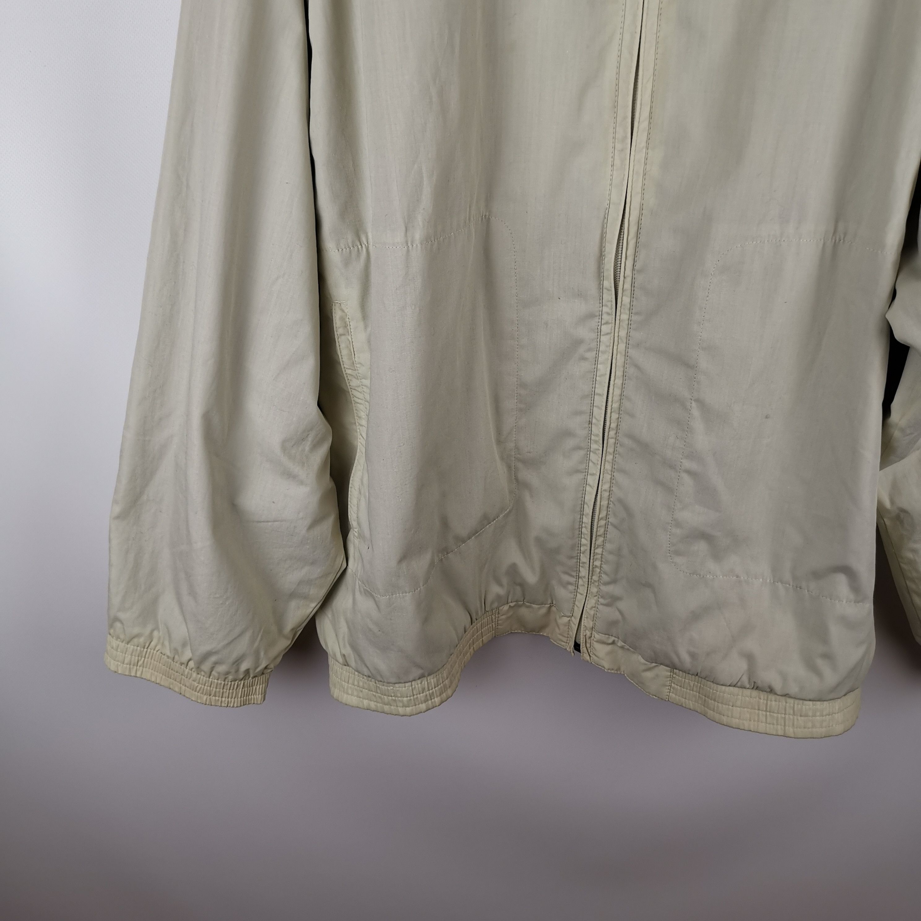 Nike Nike vintage 90s double swoosh beige jacket Size US XL / EU 56 / 4 - 5 Thumbnail