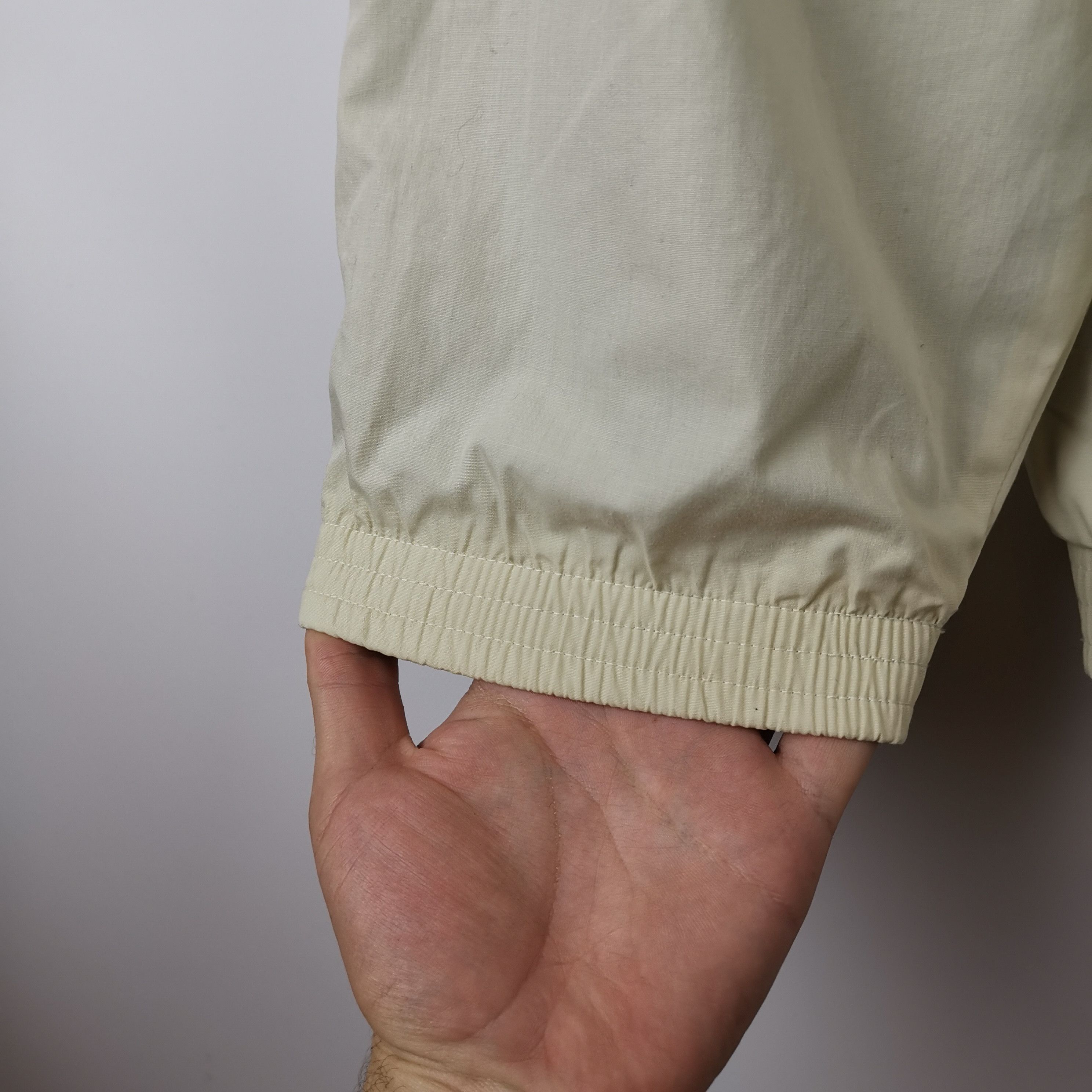 Nike Nike vintage 90s double swoosh beige jacket Size US XL / EU 56 / 4 - 10 Thumbnail