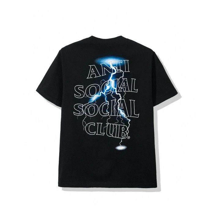 Anti social social club Twister black tee