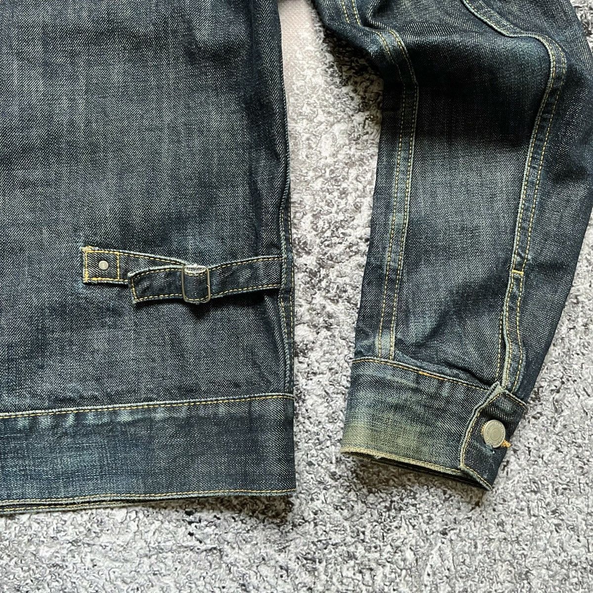 Sandro Sandro Paris Denim Raw Jacket Size US S / EU 44-46 / 1 - 6 Thumbnail