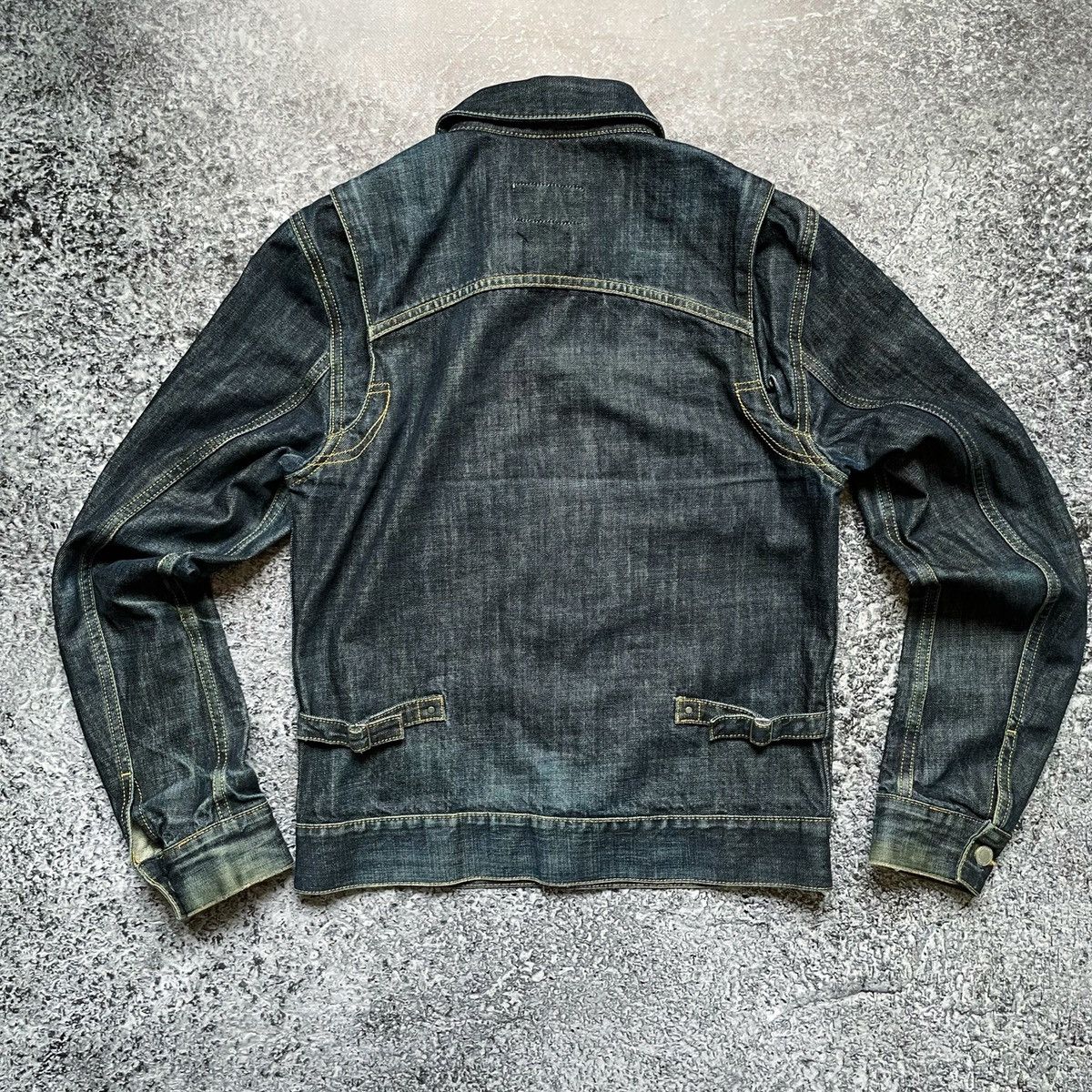 Sandro Sandro Paris Denim Raw Jacket Size US S / EU 44-46 / 1 - 4 Thumbnail