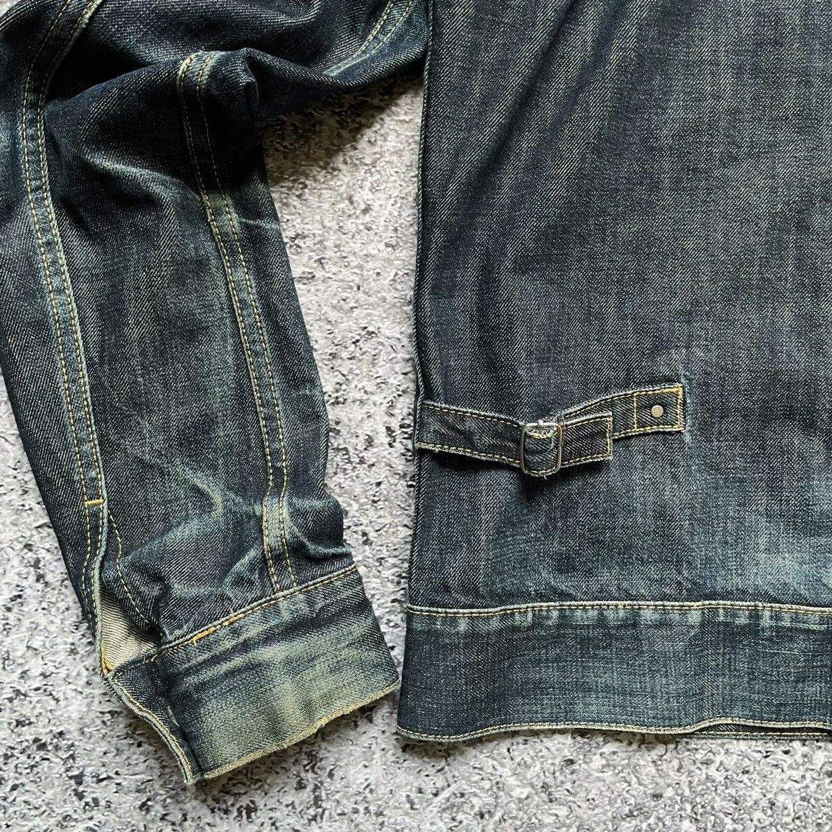 Sandro Sandro Paris Denim Raw Jacket Size US S / EU 44-46 / 1 - 5 Thumbnail