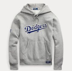 Polo Ralph Lauren X LA Dodgers Hoodie Sweatshirt Chain Stitched MLB Medium