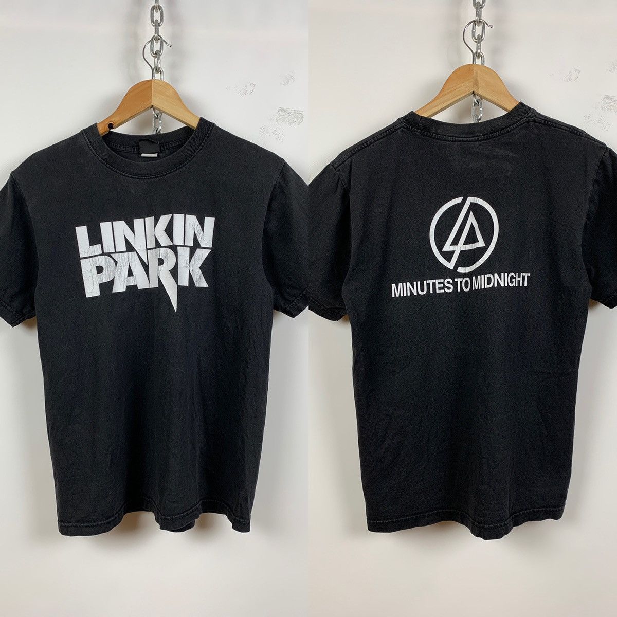Band Tees Vintage Linkin Park Minutes To Midnight Faded Black T-Shirt Size US S / EU 44-46 / 1 - 1 Thumbnail
