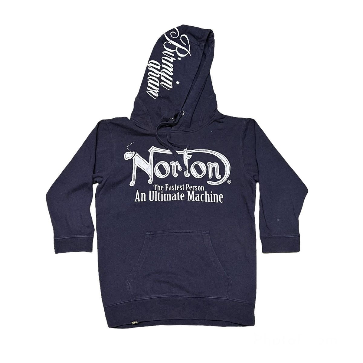 Norton Motorcycle Hoodie Big Logo
