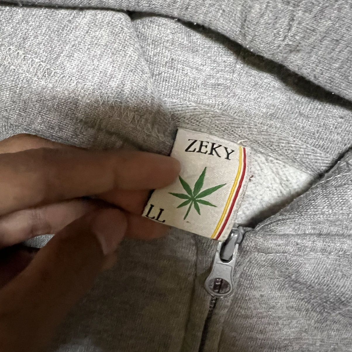 Japanese Brand Smocking Ganja Rasta Hoodie Big Logo Size US XL / EU 56 / 4 - 5 Thumbnail