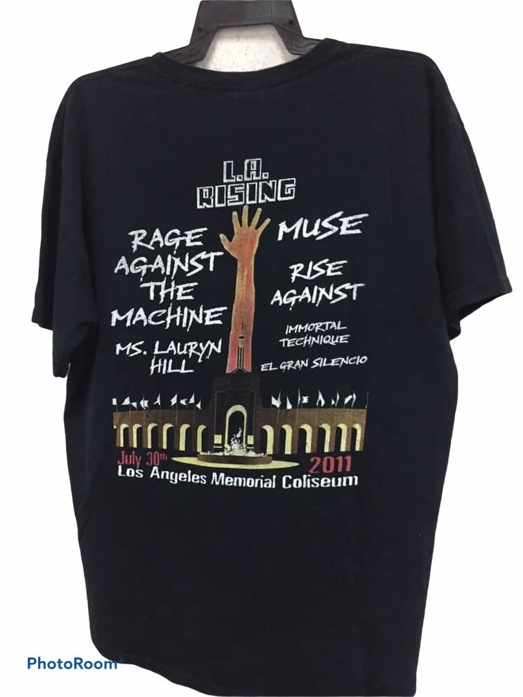 RAGE AGAINST THE MACHINE L.A RISING Tee 【公式通販】