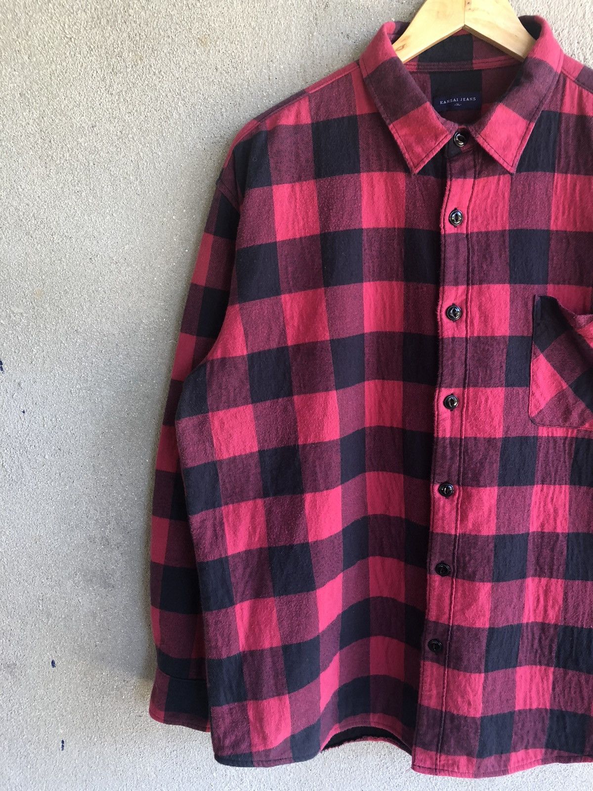 Kansai Yamamoto KANSAI JEANS SHIRT JACKET Size US L / EU 52-54 / 3 - 4 Thumbnail