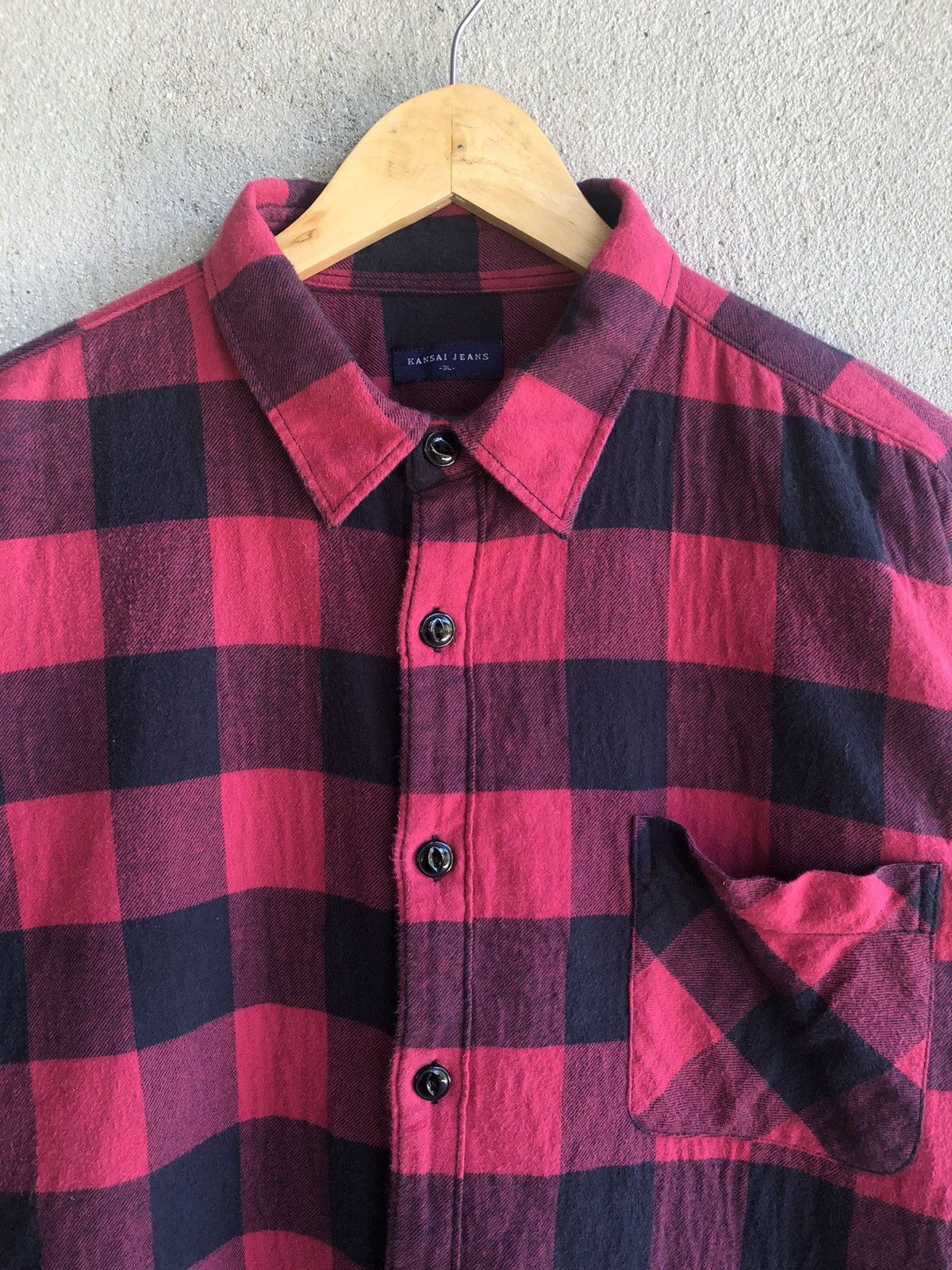 Kansai Yamamoto KANSAI JEANS SHIRT JACKET Size US L / EU 52-54 / 3 - 8 Thumbnail