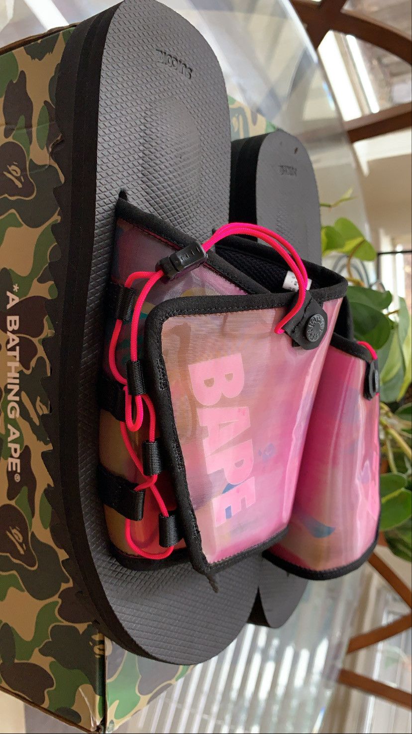 Bape × Suicoke A BATHING APE BAPE X SUICOKE DAO SANDAL Size US 11 / EU 44 - 3 Thumbnail