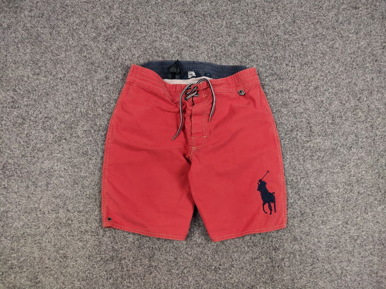 Polo Ralph Lauren Vintage 90's Ralph Lauren Shorts Red Logo Casual Streetwear Size US 31 - 2 Thumbnail