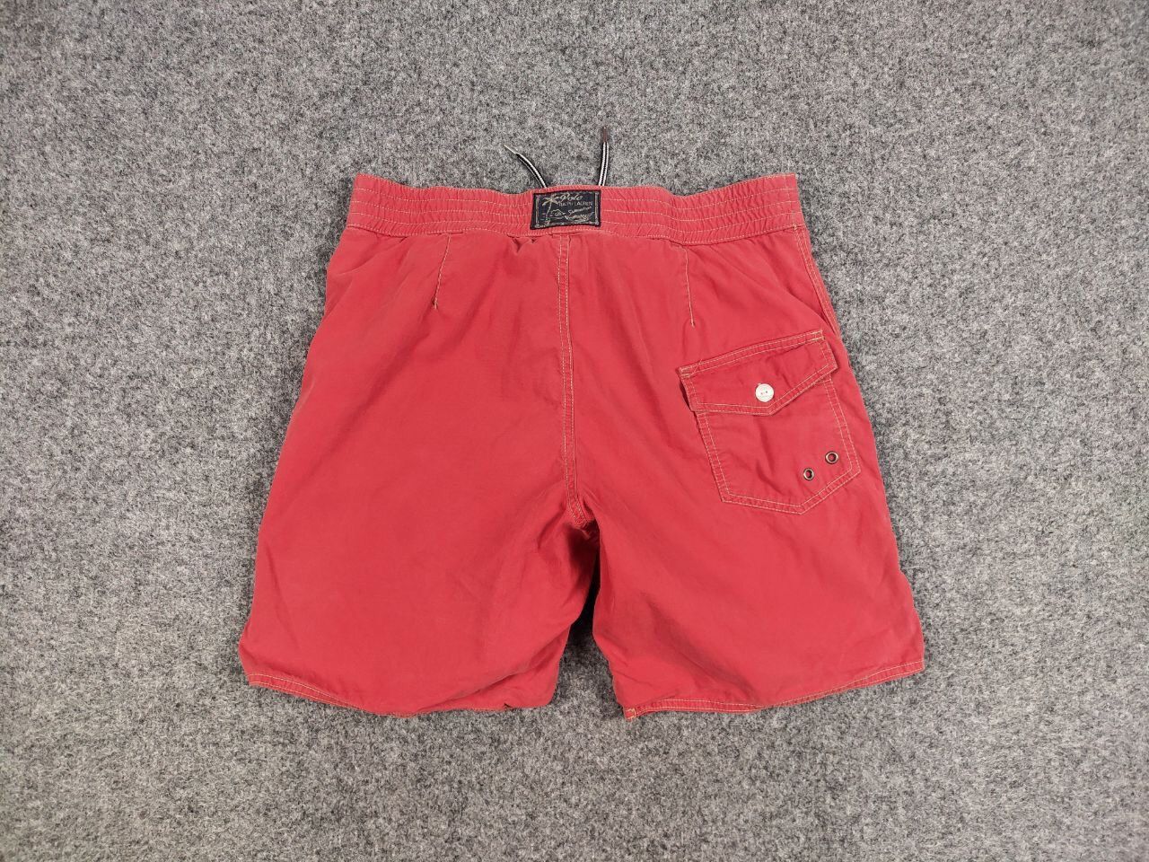 Polo Ralph Lauren Vintage 90's Ralph Lauren Shorts Red Logo Casual Streetwear Size US 31 - 10 Thumbnail