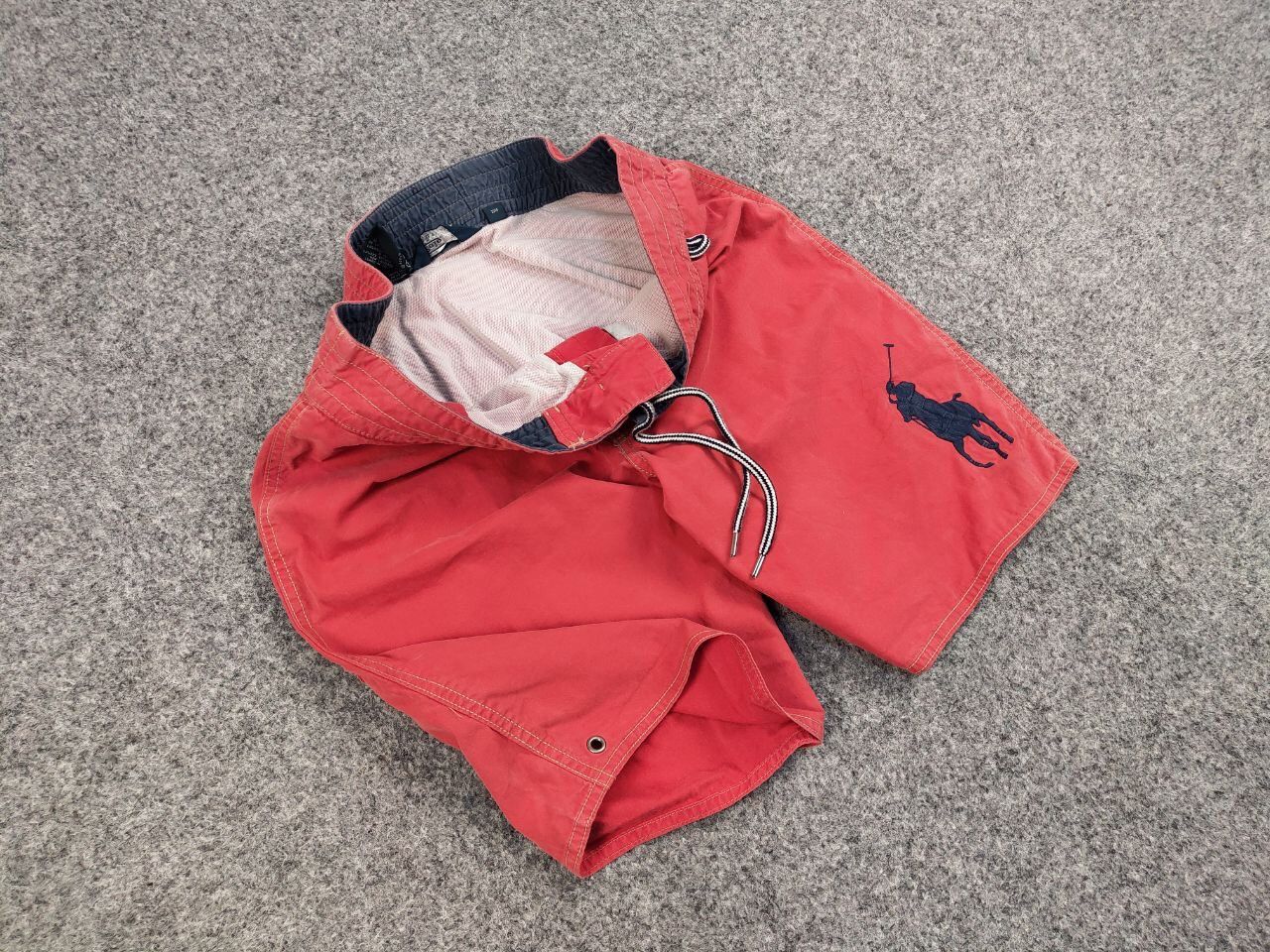 Polo Ralph Lauren Vintage 90's Ralph Lauren Shorts Red Logo Casual Streetwear Size US 31 - 8 Thumbnail