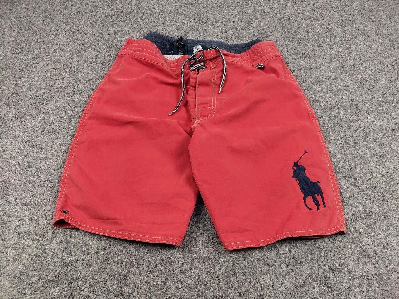 Polo Ralph Lauren Vintage 90's Ralph Lauren Shorts Red Logo Casual Streetwear Size US 31 - 3 Thumbnail
