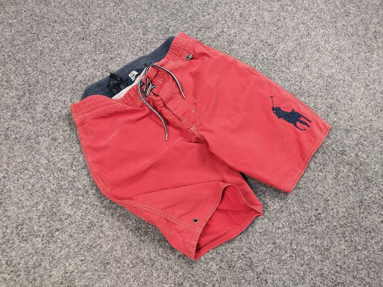Polo Ralph Lauren Vintage 90's Ralph Lauren Shorts Red Logo Casual Streetwear Size US 31 - 7 Thumbnail