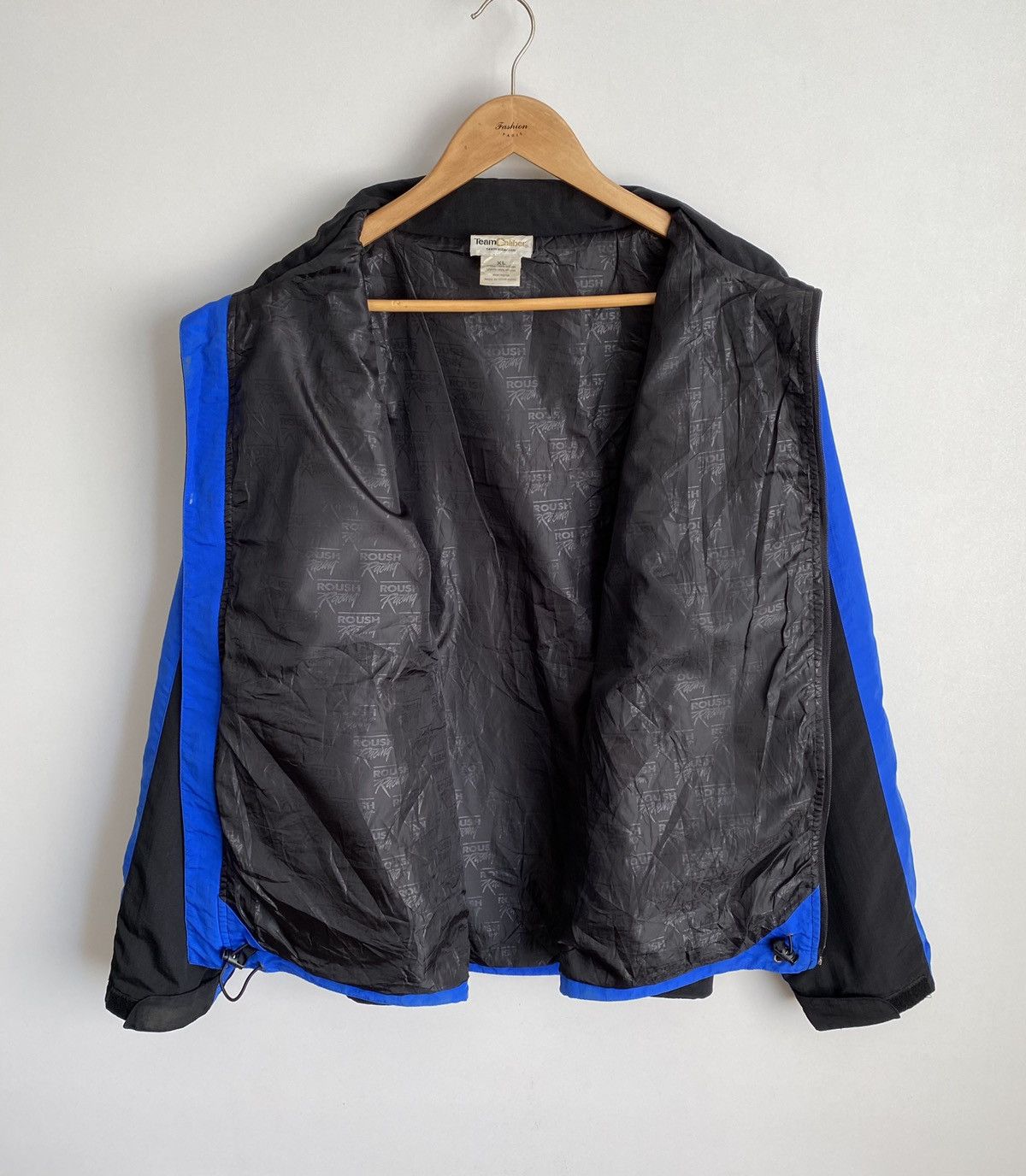 Vintage Mark Martin Roush Racing Jacket Nascar F1 Team Caliber Black Size US XL / EU 56 / 4 - 10 Thumbnail