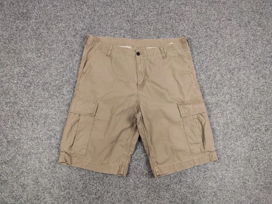 Carhartt Vintage Carhartt Wip Cargo Military Shorts Travis Scott Size US 36 / EU 52 - 7 Thumbnail