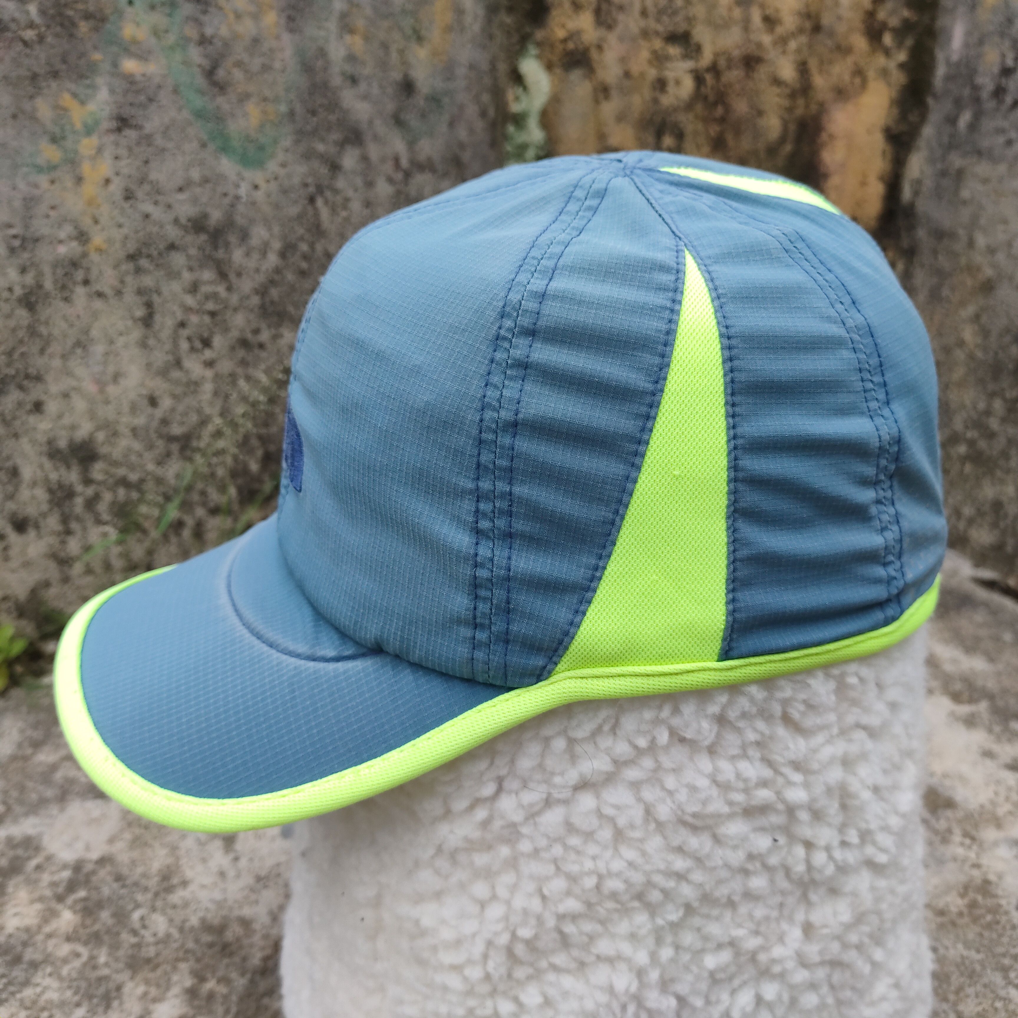 Japanese Brand Vintage THE NORTH FACE Quick Dry ColourWay Cap Outdoor Size ONE SIZE - 5 Thumbnail
