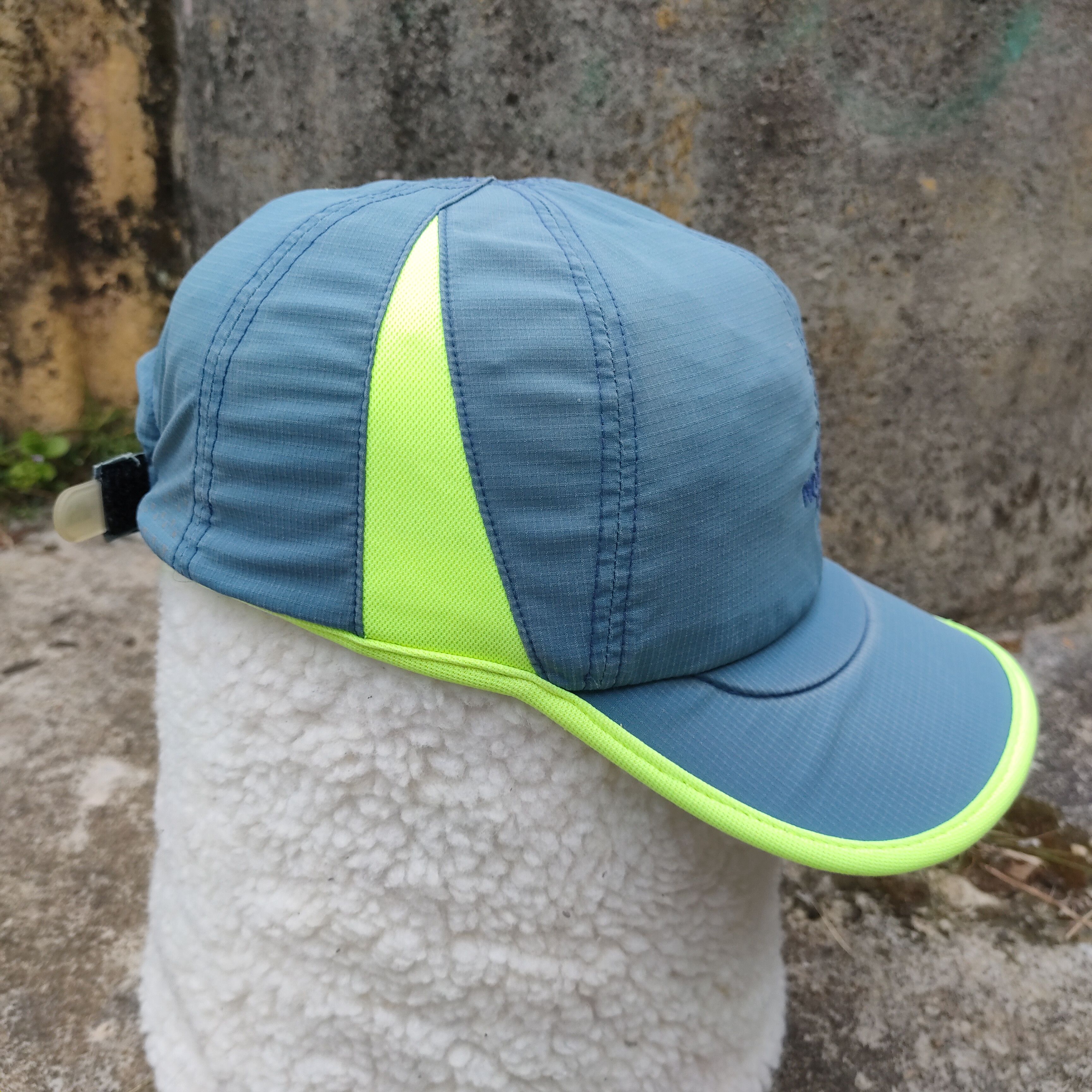 Japanese Brand Vintage THE NORTH FACE Quick Dry ColourWay Cap Outdoor Size ONE SIZE - 4 Thumbnail