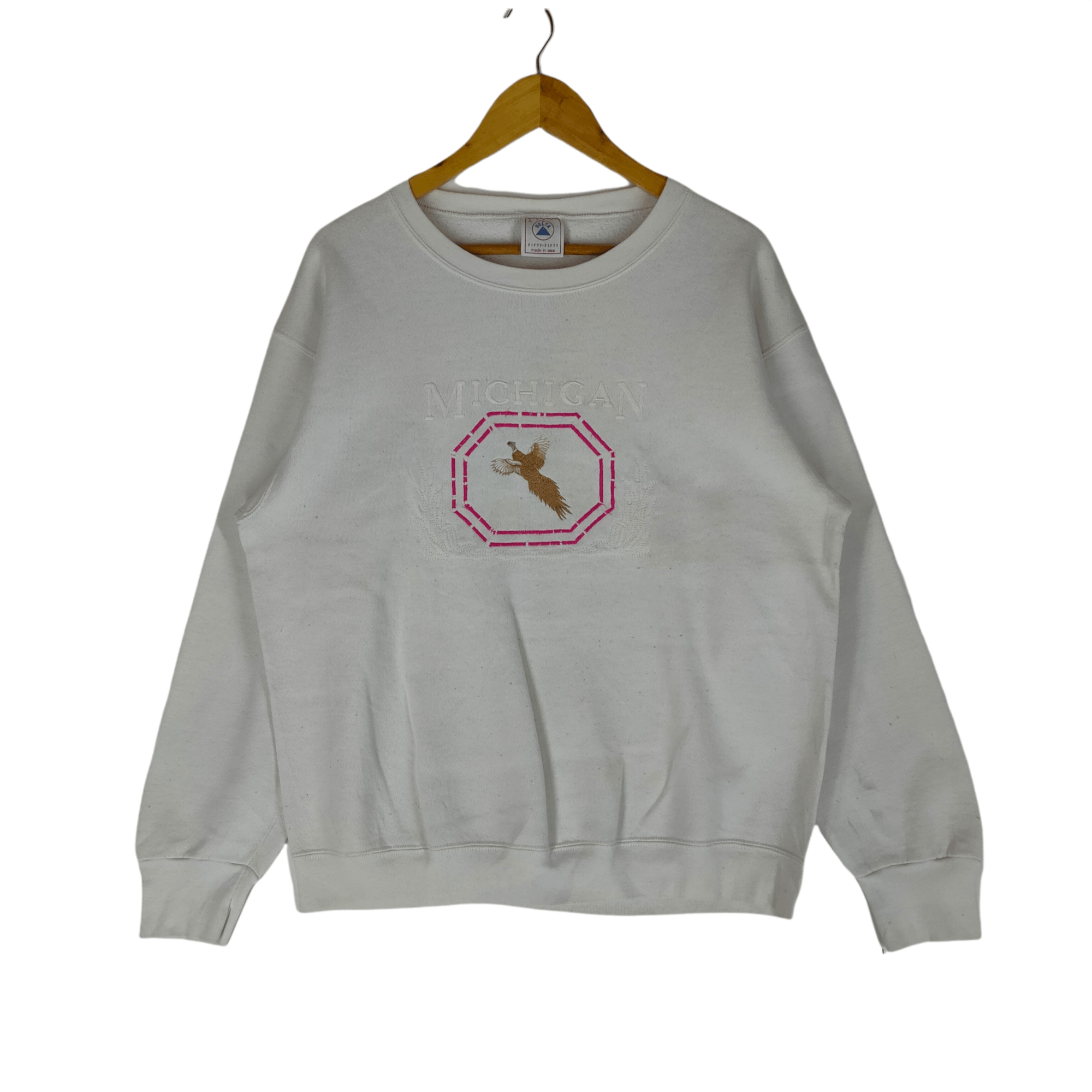 Vintage 90s MICHIGAN STATE DELTA Made in USA Sweatshirt