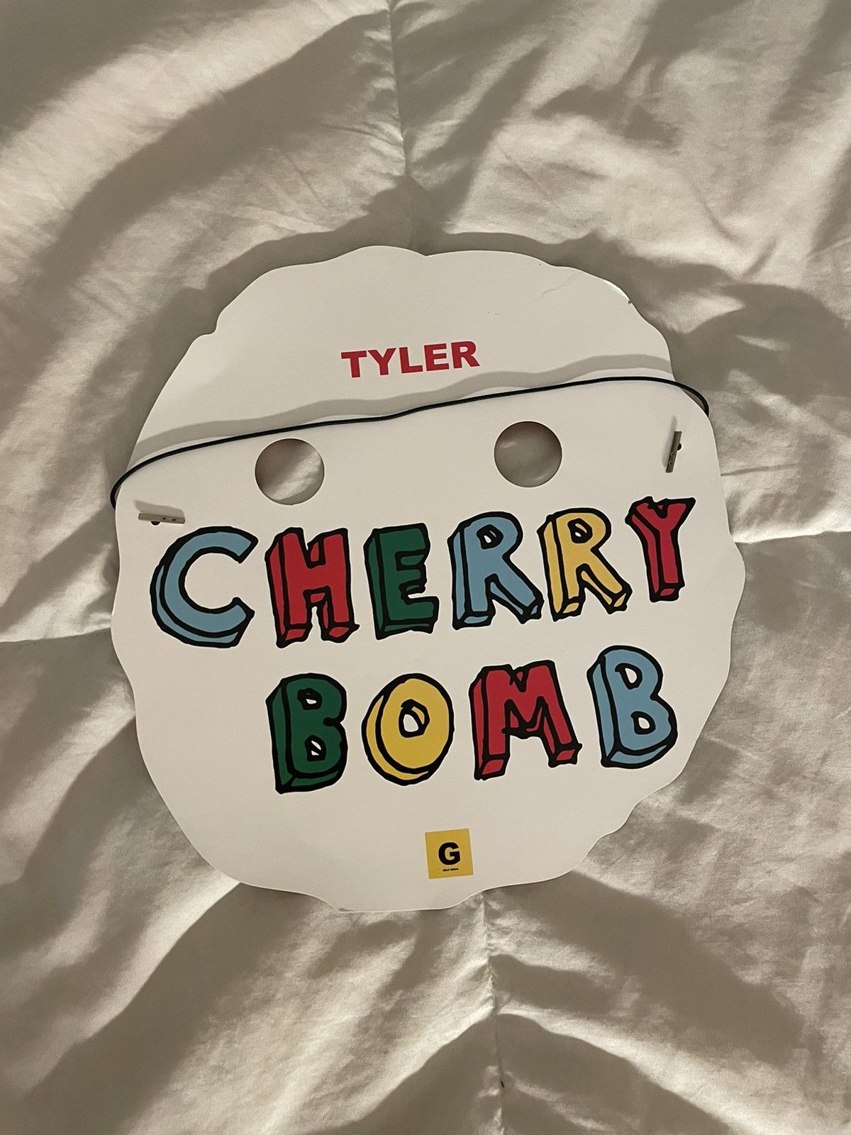 Golf Wang Cherry Bomb Mask - Tyler The Creator Size ONE SIZE - 2 Thumbnail