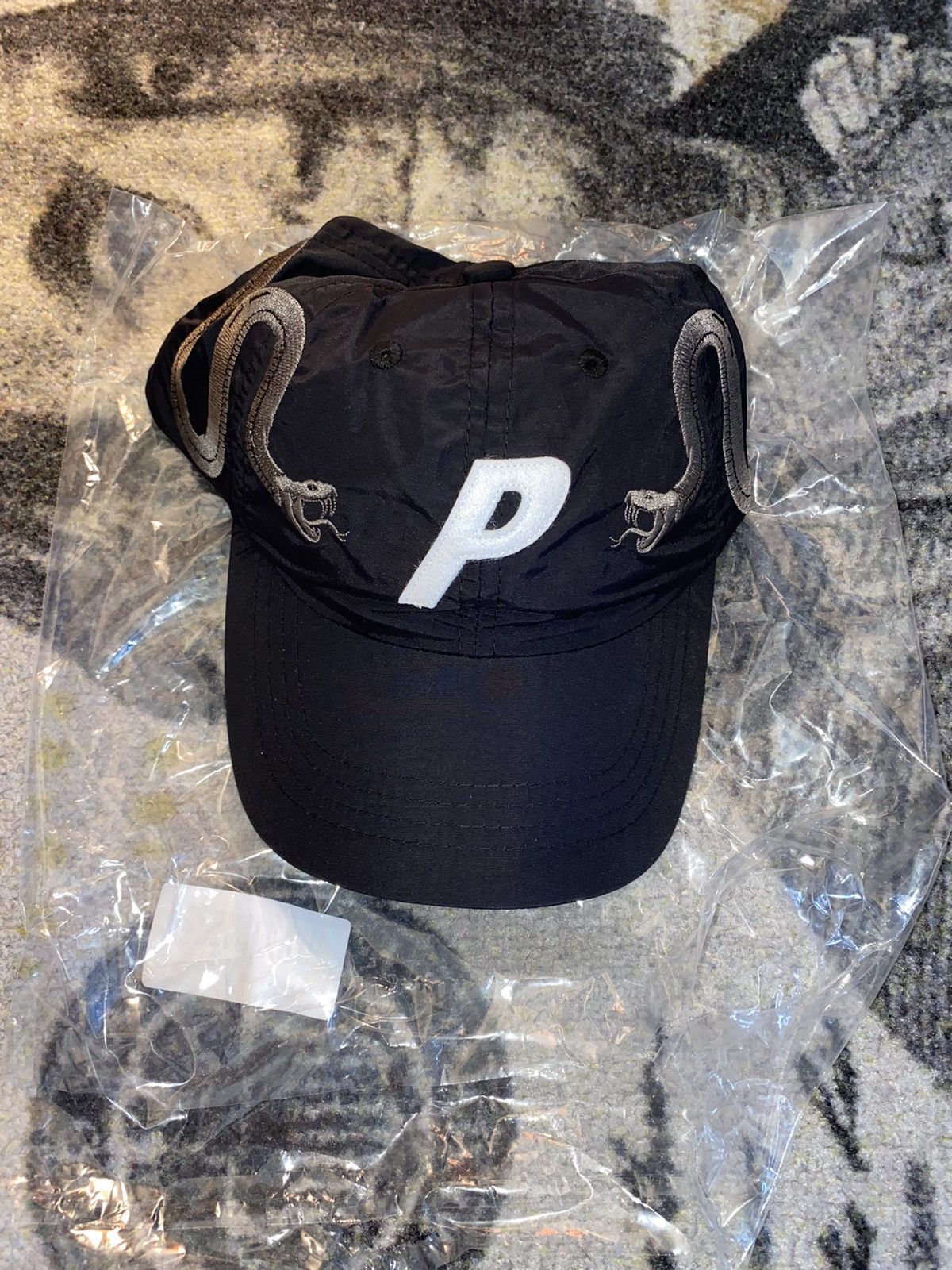 Palace Palace Snake P 6-Panel Black | Grailed
