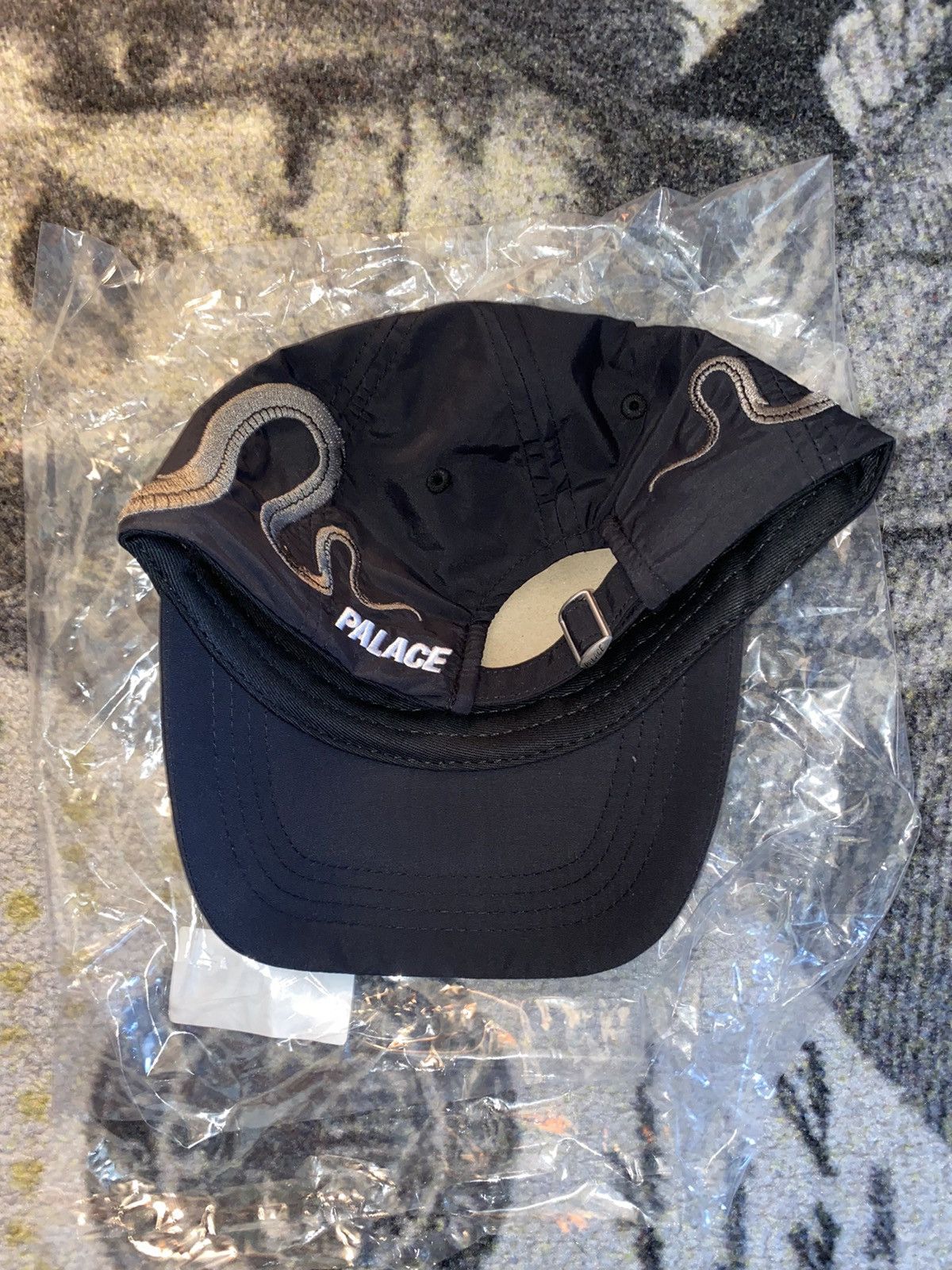 Palace Palace Snake P 6-Panel Black | Grailed