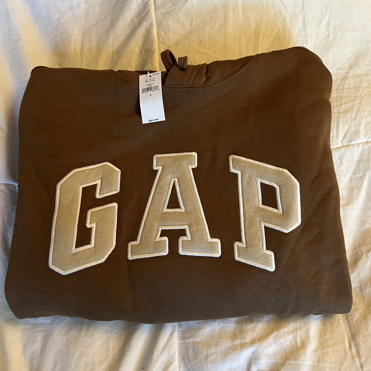 Gap Gap logo hoodie in brazen brown | Grailed