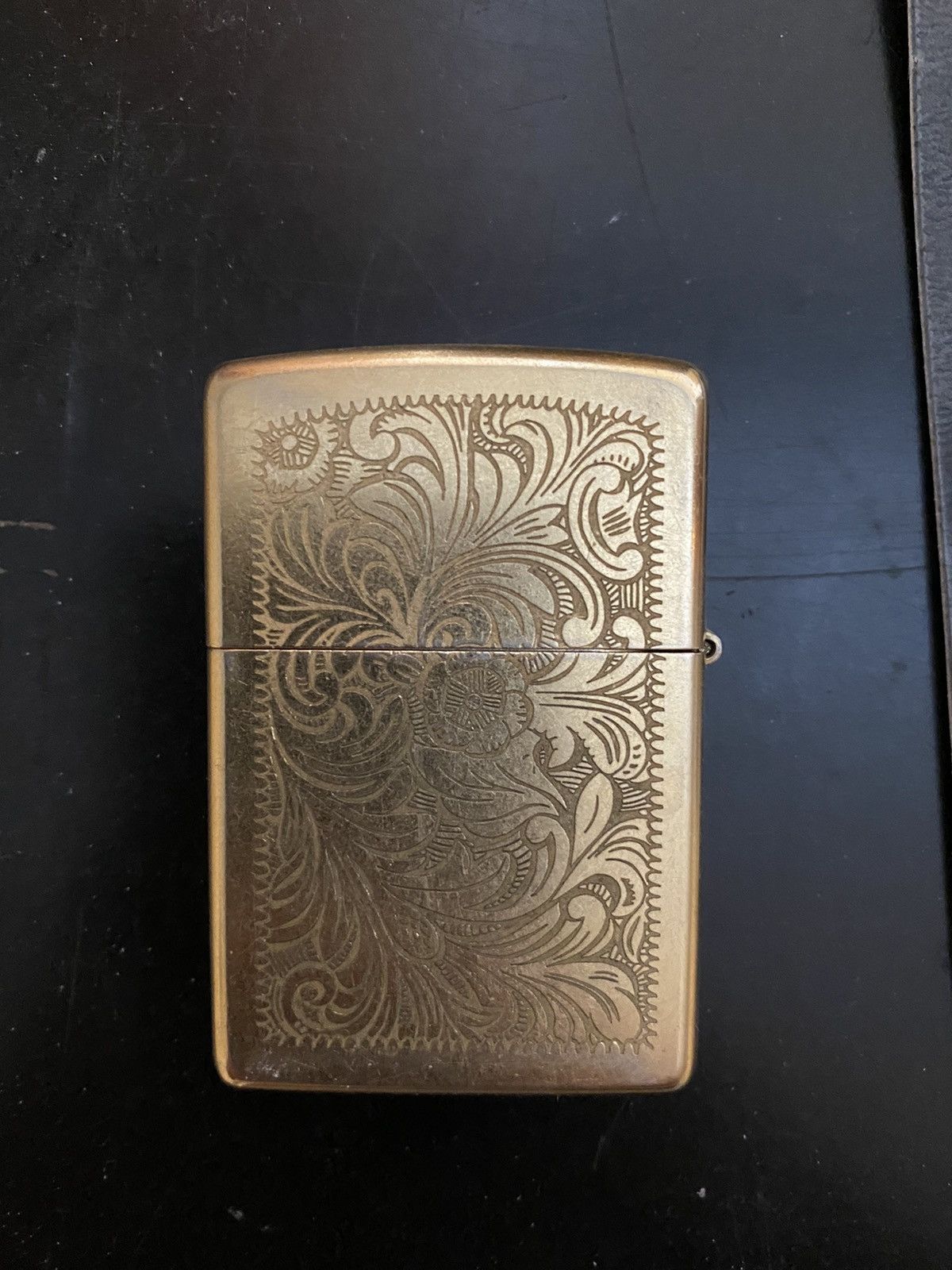 Supreme Supreme Zippo Engraved Brass Gold Lighter F/W2014 Size ONE SIZE - 2 Thumbnail
