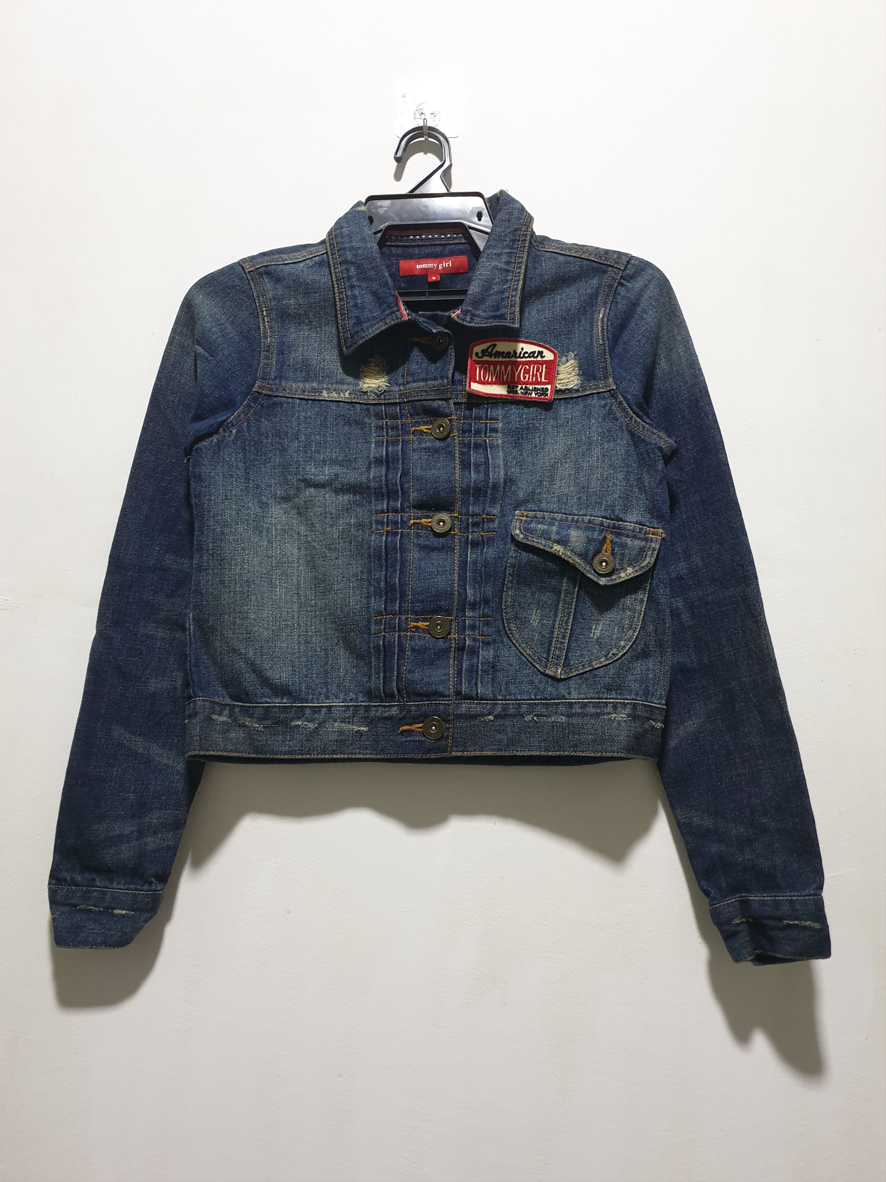Tommy Hilfiger 💥TOMMY HILFIGER Denim Jacket Size US S / EU 44-46 / 1 - 4 Thumbnail
