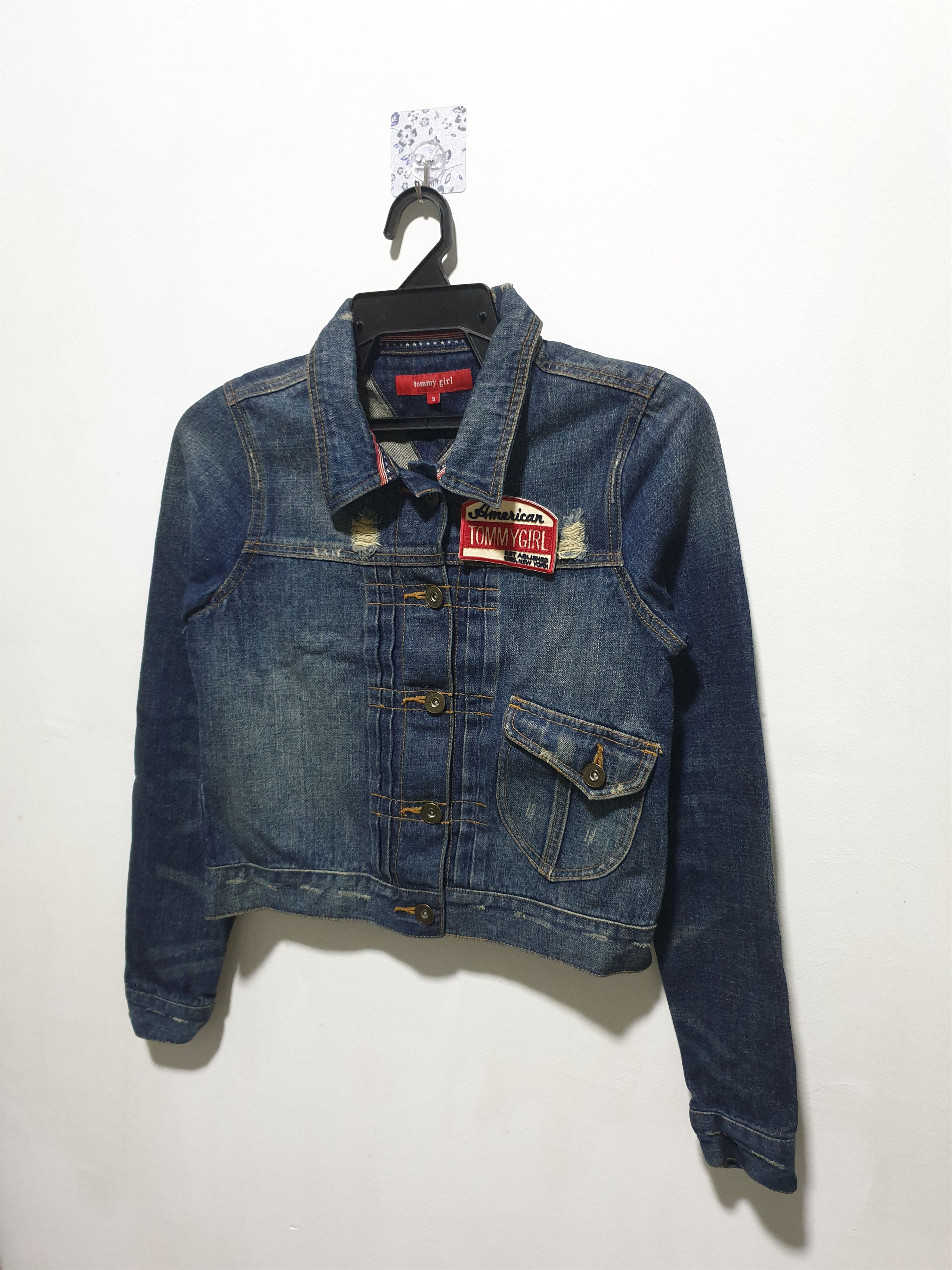 Tommy Hilfiger 💥TOMMY HILFIGER Denim Jacket Size US S / EU 44-46 / 1 - 6 Thumbnail