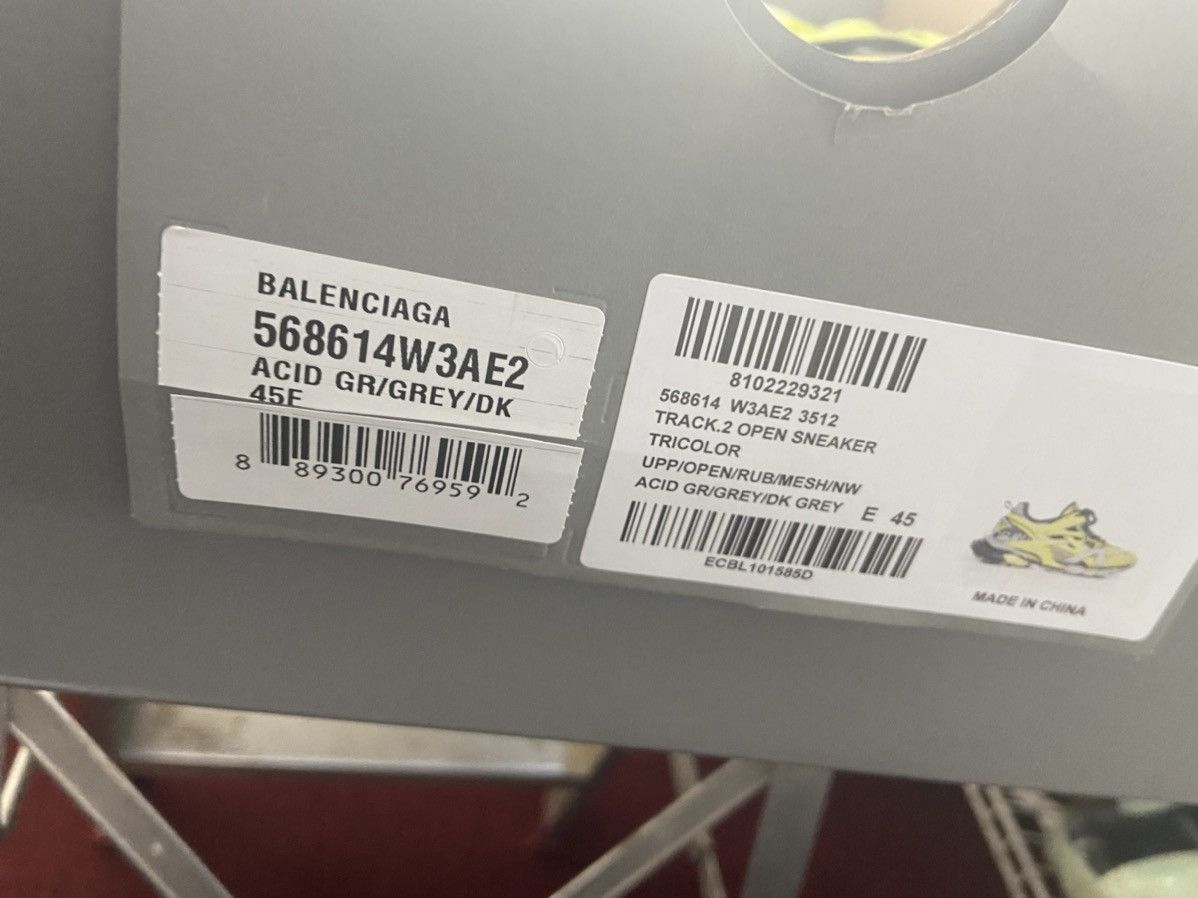 Balenciaga Balenciaga track.2 Size US 11.5 / EU 44-45 - 11 Thumbnail