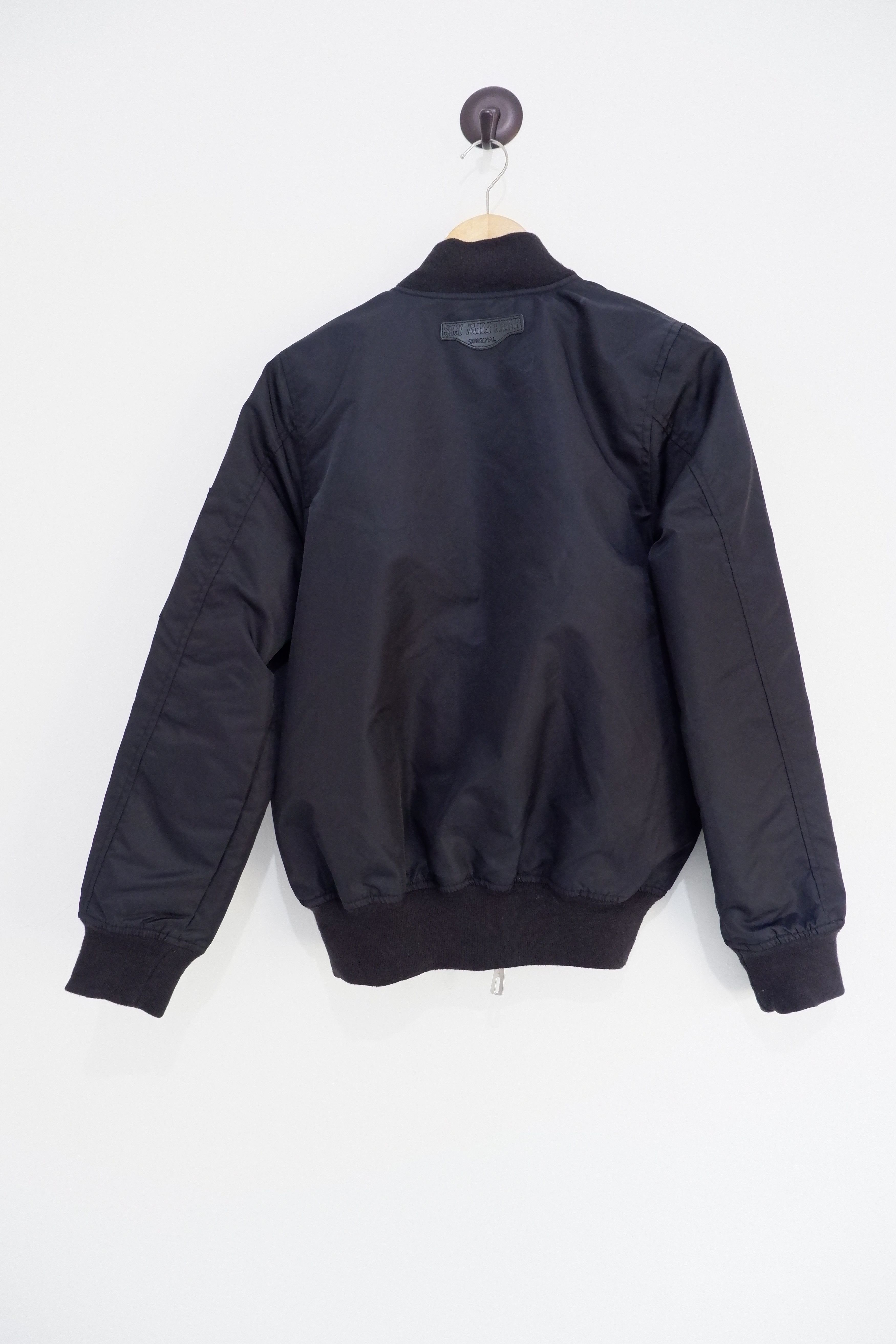 Japanese Brand SLY Military Nylon Bomber Jacket Size US M / EU 48-50 / 2 - 2 Thumbnail