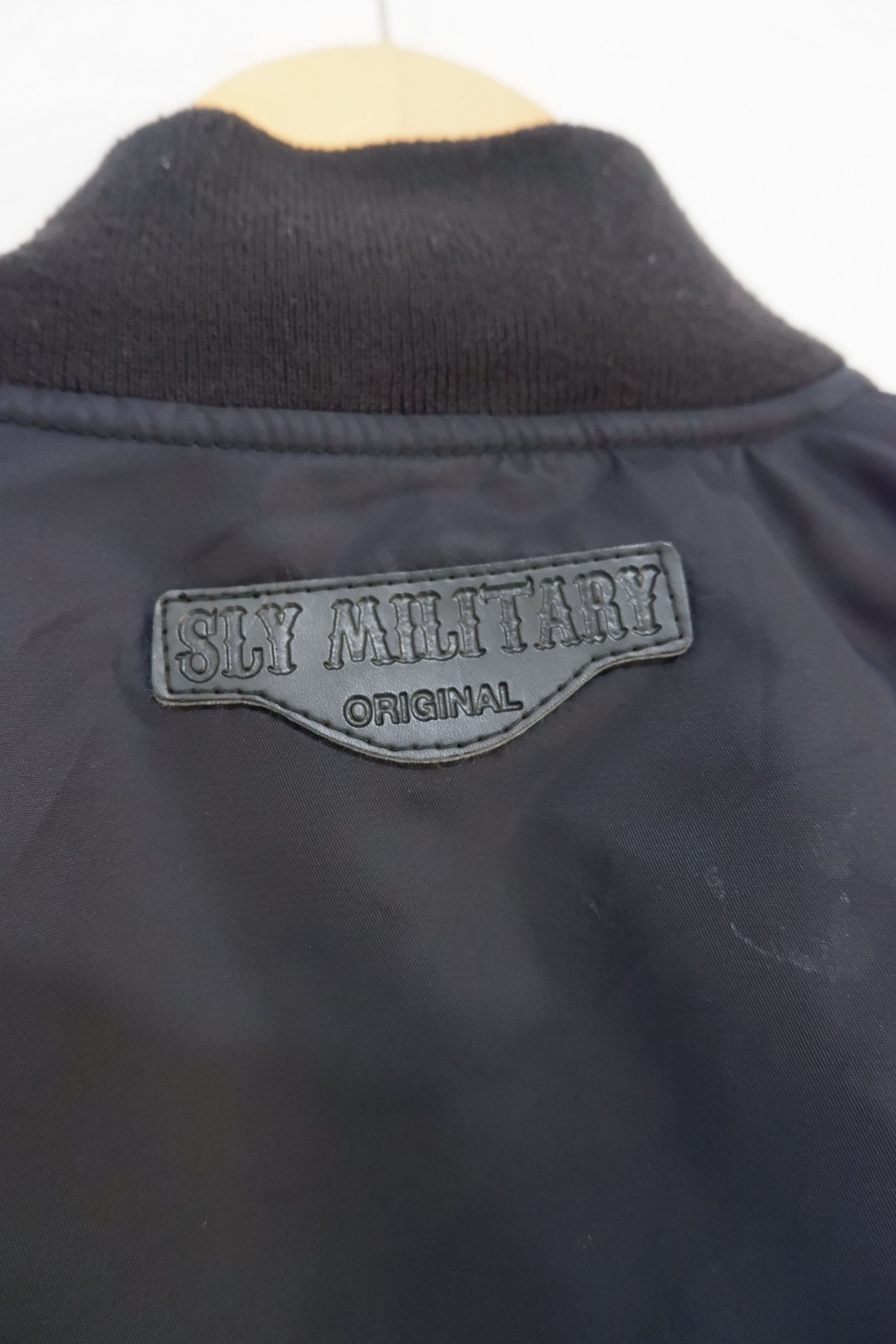 Japanese Brand SLY Military Nylon Bomber Jacket Size US M / EU 48-50 / 2 - 4 Thumbnail