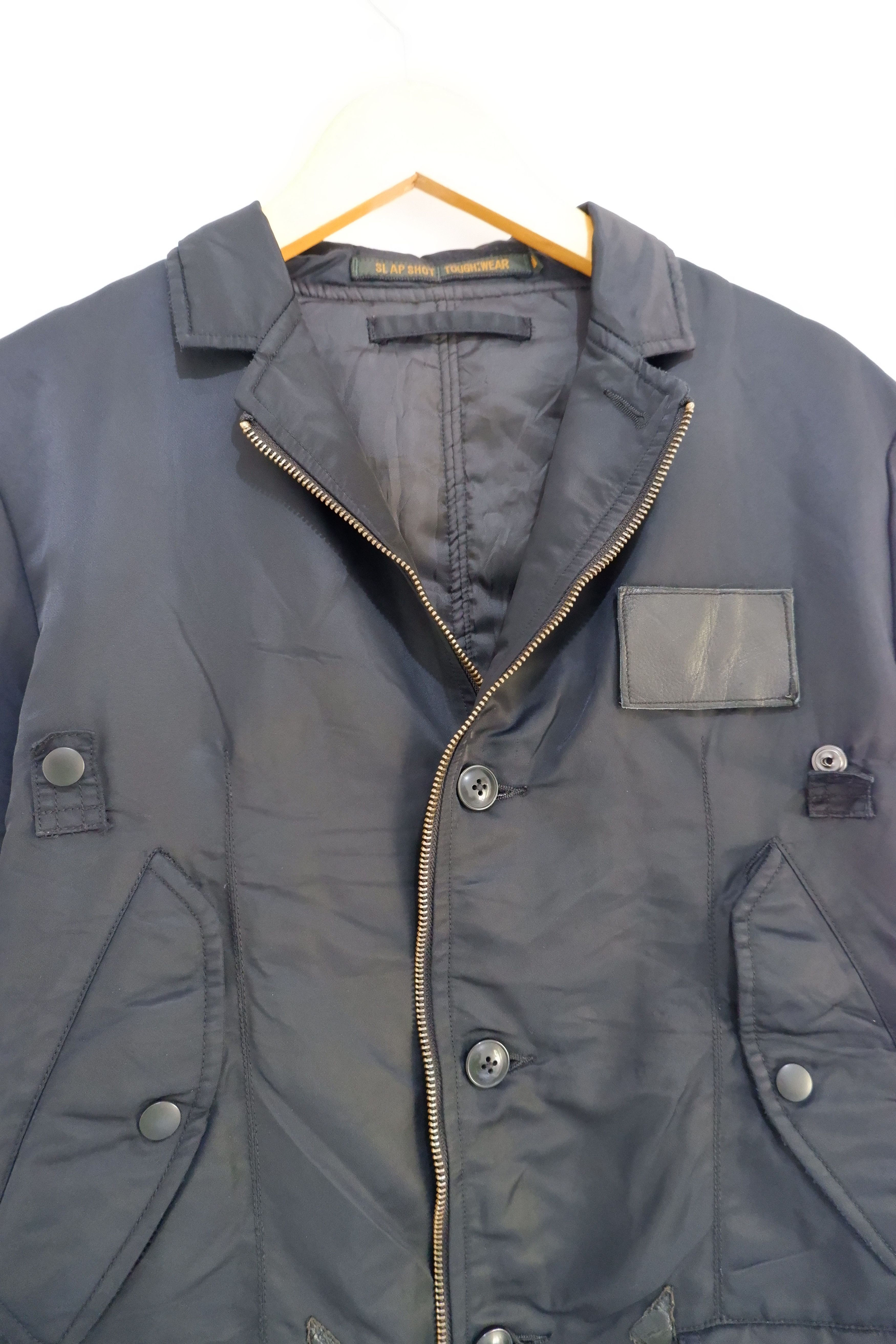 PHENOMENON Vintage Slap Shot Deconstructed Military Nylon Jacket Size US M / EU 48-50 / 2 - 3 Thumbnail