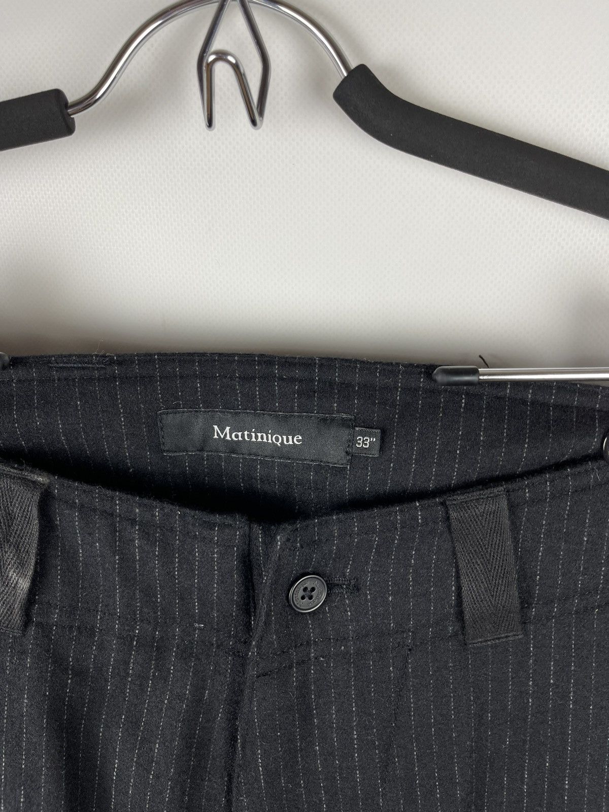Japanese Brand Matinique striped bandage cargo pants travis Scott style Size US 33 - 10 Thumbnail