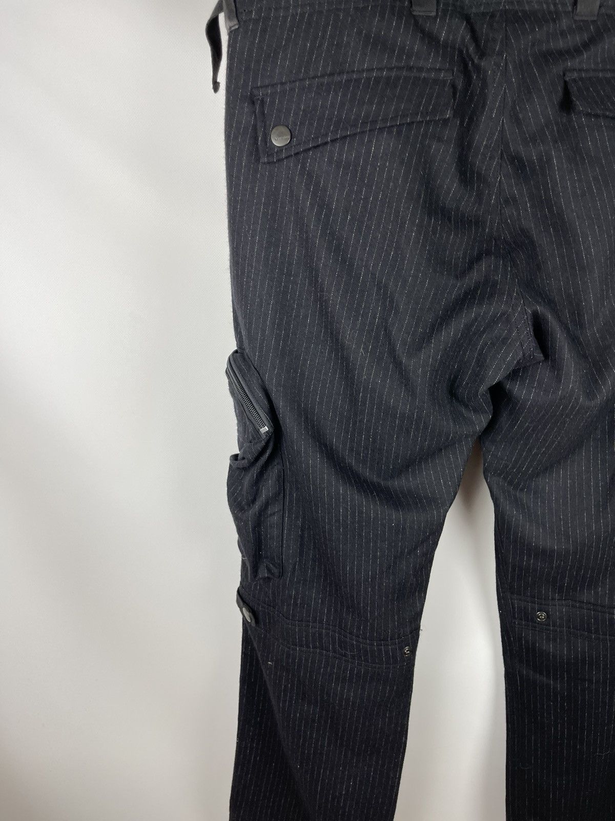 Japanese Brand Matinique striped bandage cargo pants travis Scott style Size US 33 - 15 Thumbnail