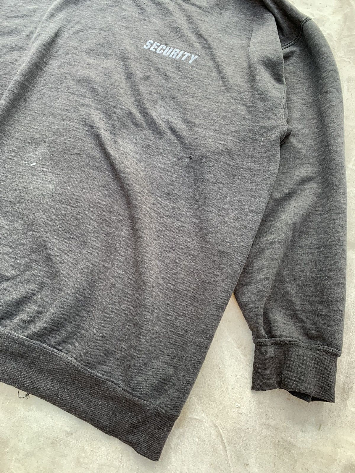 Vintage Vintage Faded Security Sweatshirt Size US XL / EU 56 / 4 - 9 Thumbnail