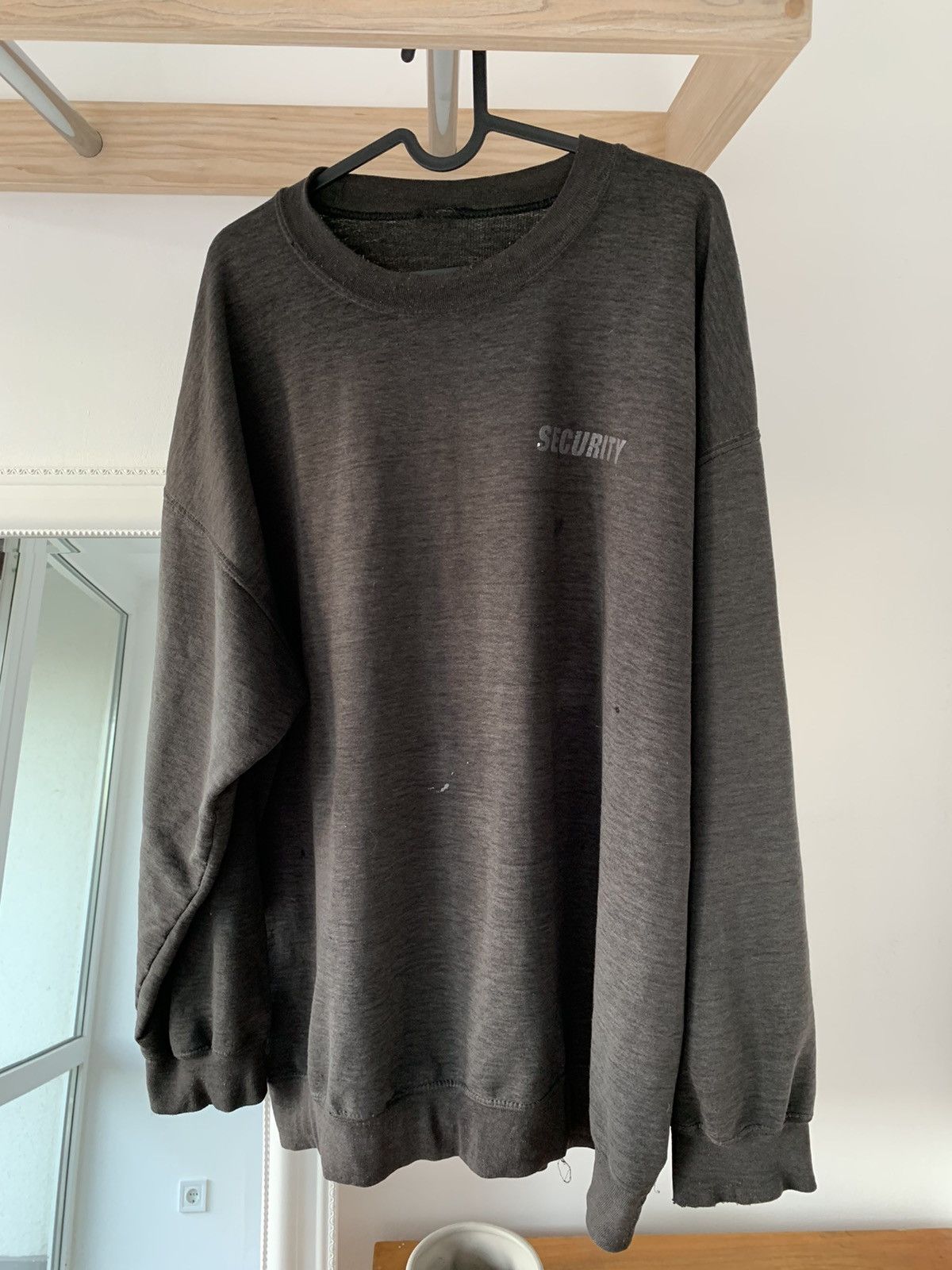 Vintage Vintage Faded Security Sweatshirt Size US XL / EU 56 / 4 - 1 Thumbnail