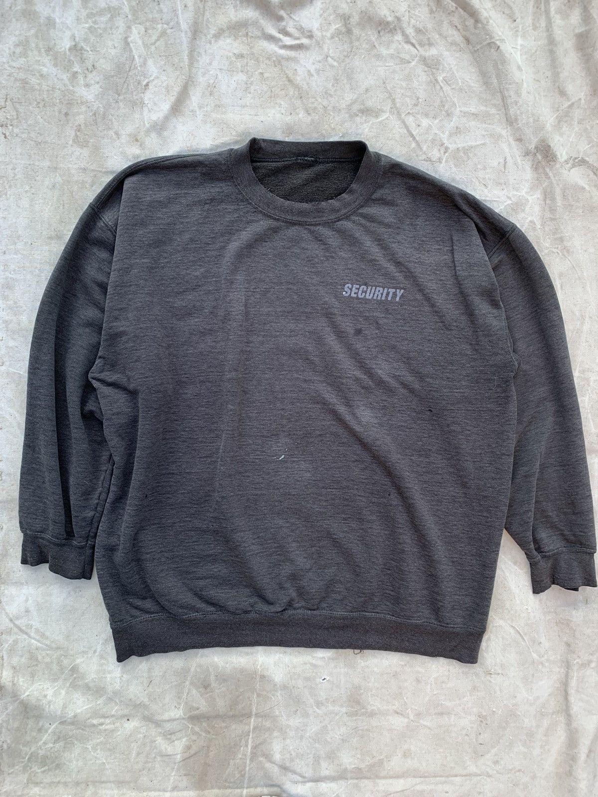 Vintage Vintage Faded Security Sweatshirt Size US XL / EU 56 / 4 - 3 Thumbnail