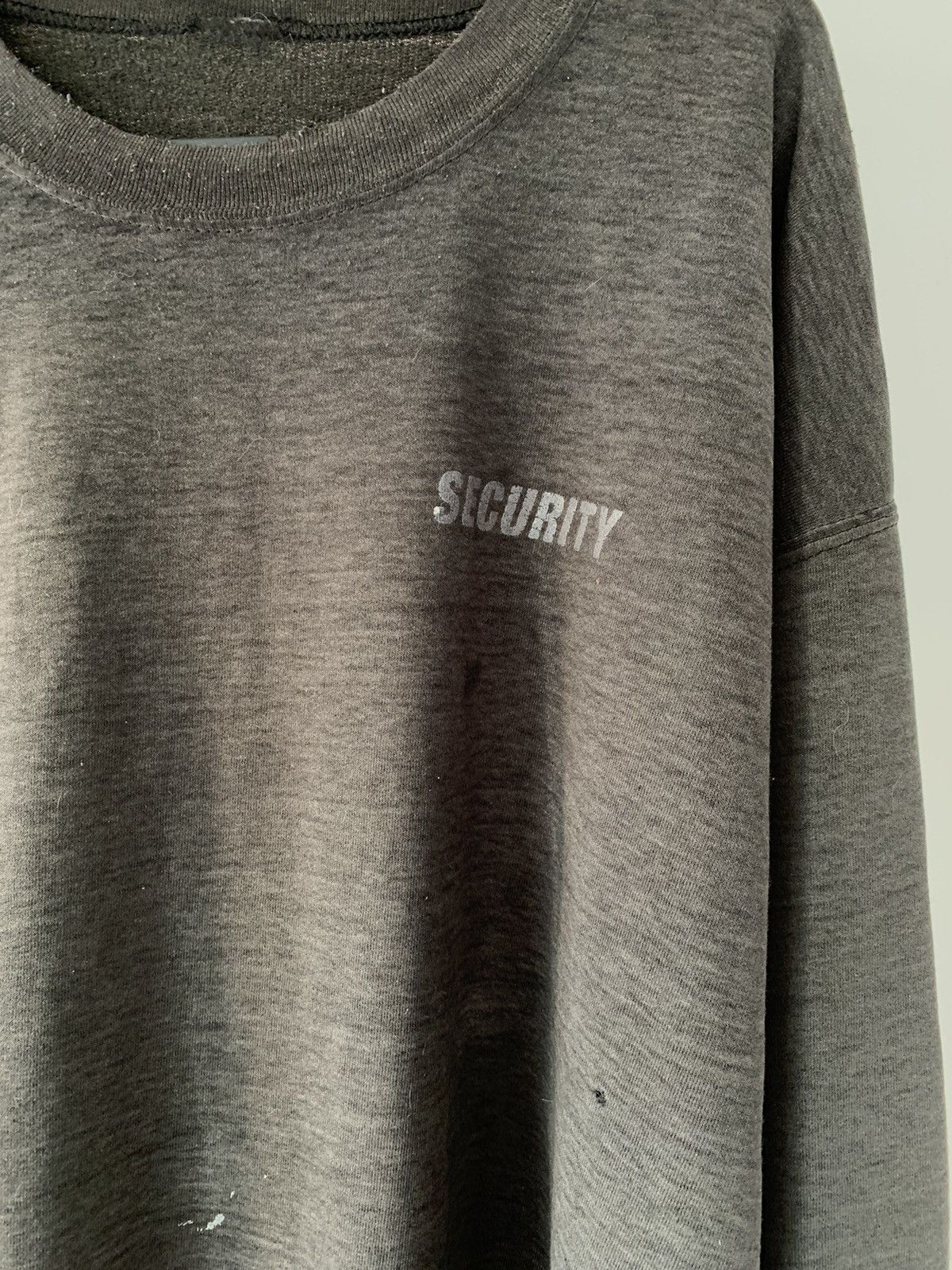 Vintage Vintage Faded Security Sweatshirt Size US XL / EU 56 / 4 - 2 Thumbnail