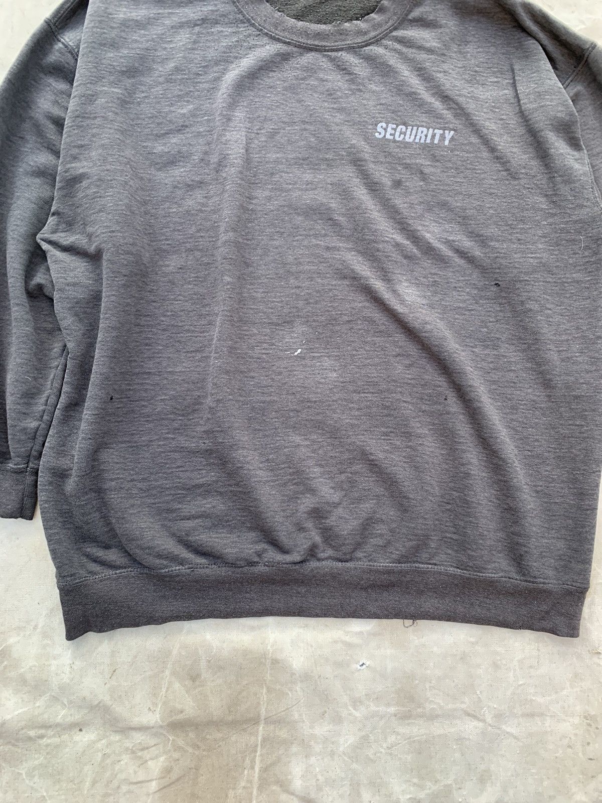 Vintage Vintage Faded Security Sweatshirt Size US XL / EU 56 / 4 - 5 Thumbnail