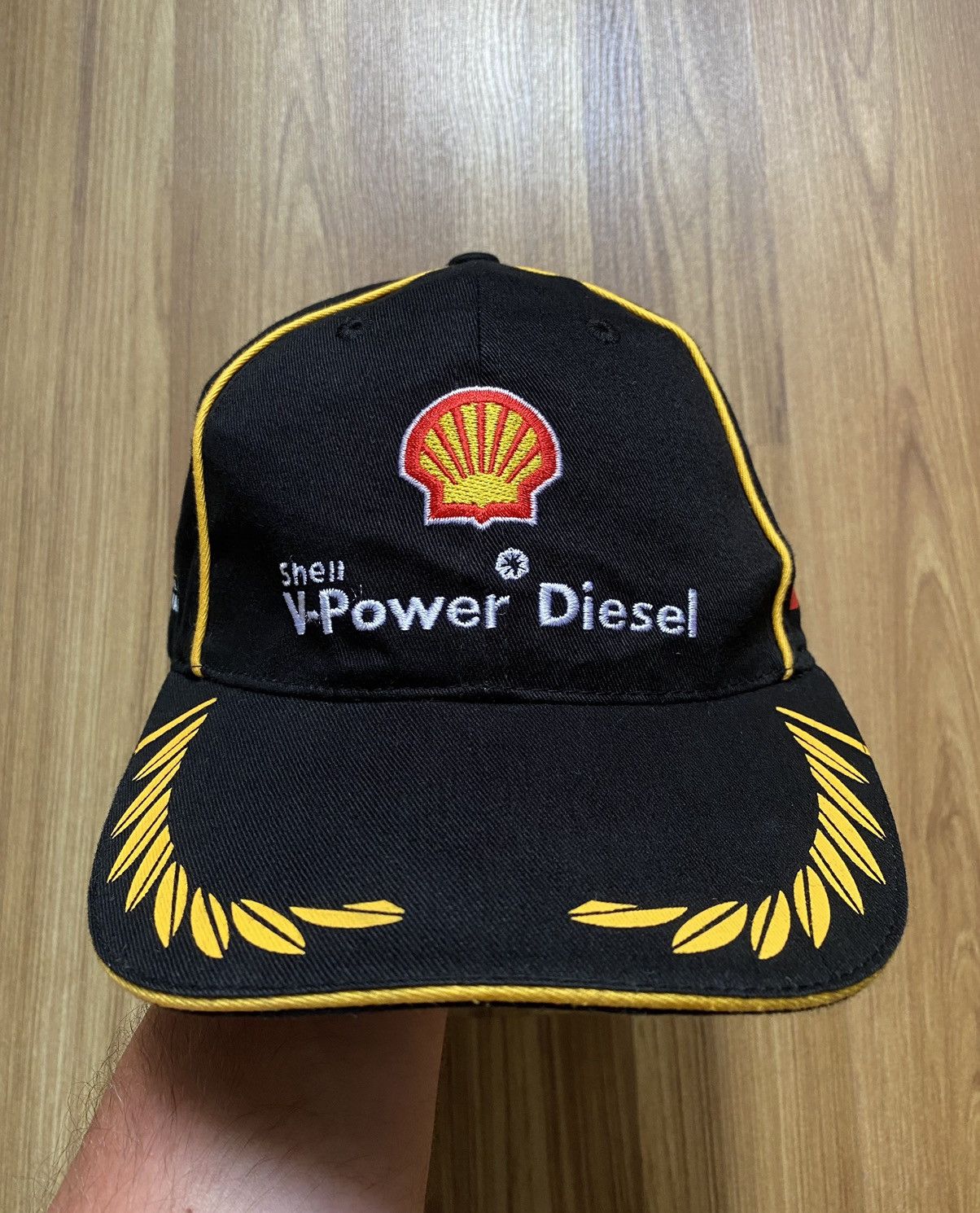 Vintage Shell V Power Diesel Audi Racing Hat Cap Mercedes BMW Size ONE SIZE - 1 Thumbnail