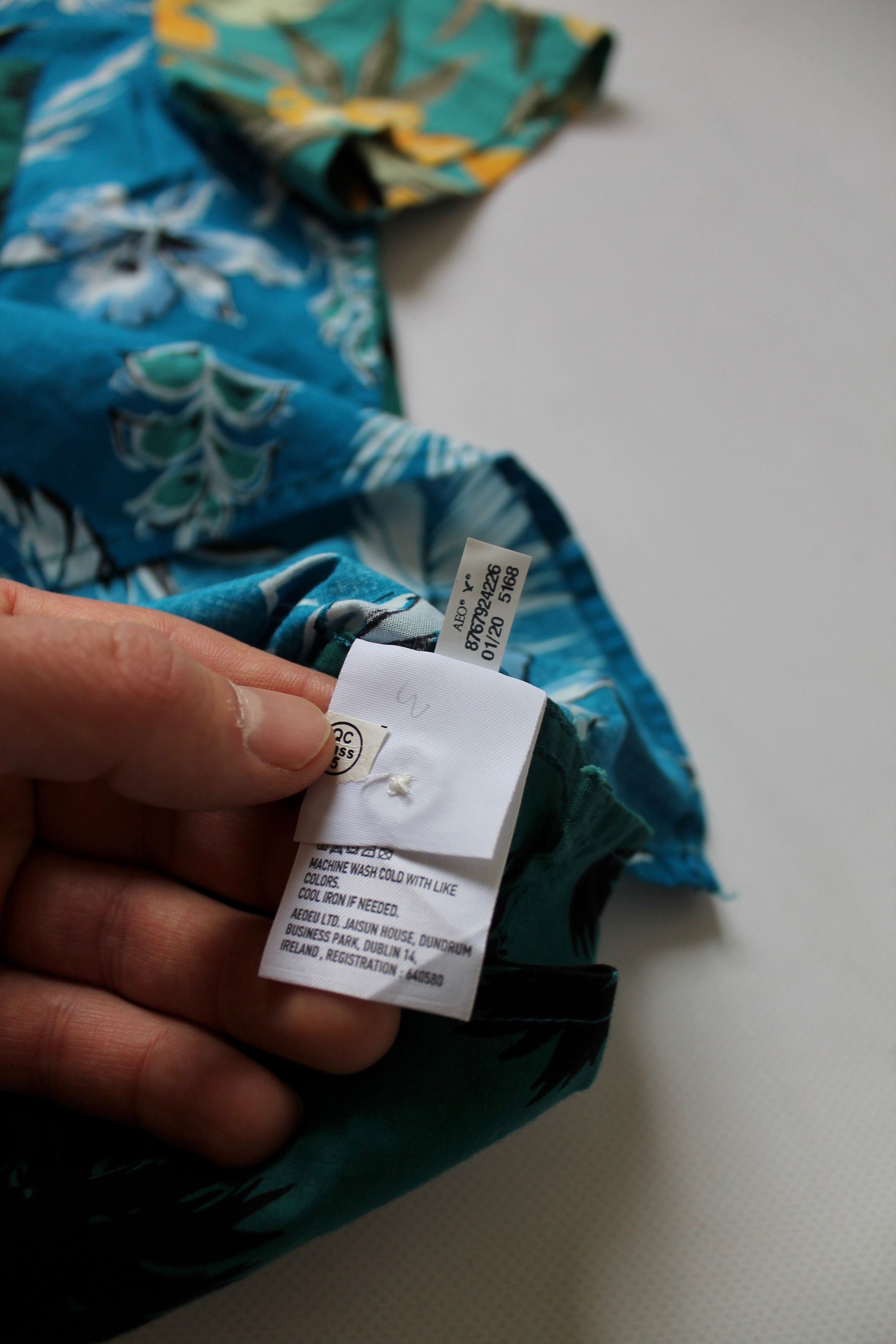 American Eagle Outfitters American Eagle Hawaiian Shirt Floral Multicolor Size US L / EU 52-54 / 3 - 5 Thumbnail