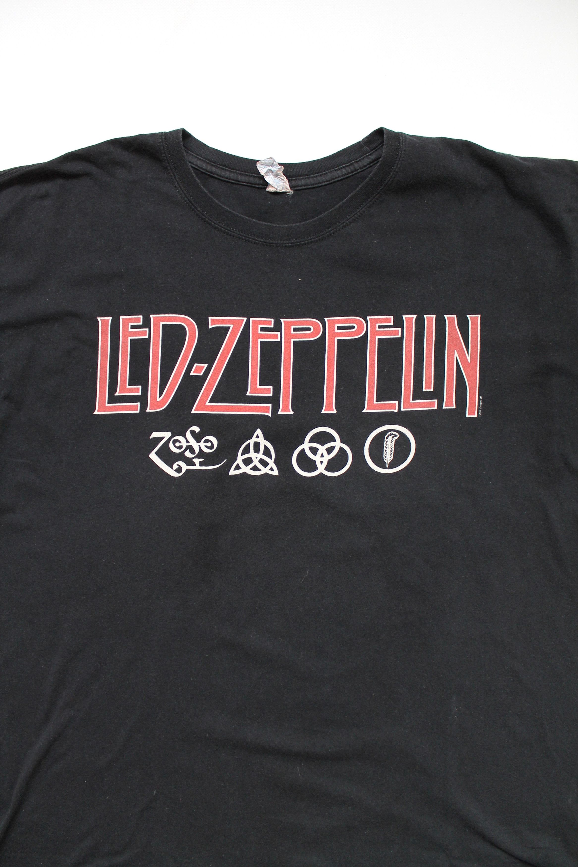 Band Tees VINTAGE! LED ZEPPELIN Rock Band T Shirt Size US XXL / EU 58 / 5 - 3 Thumbnail