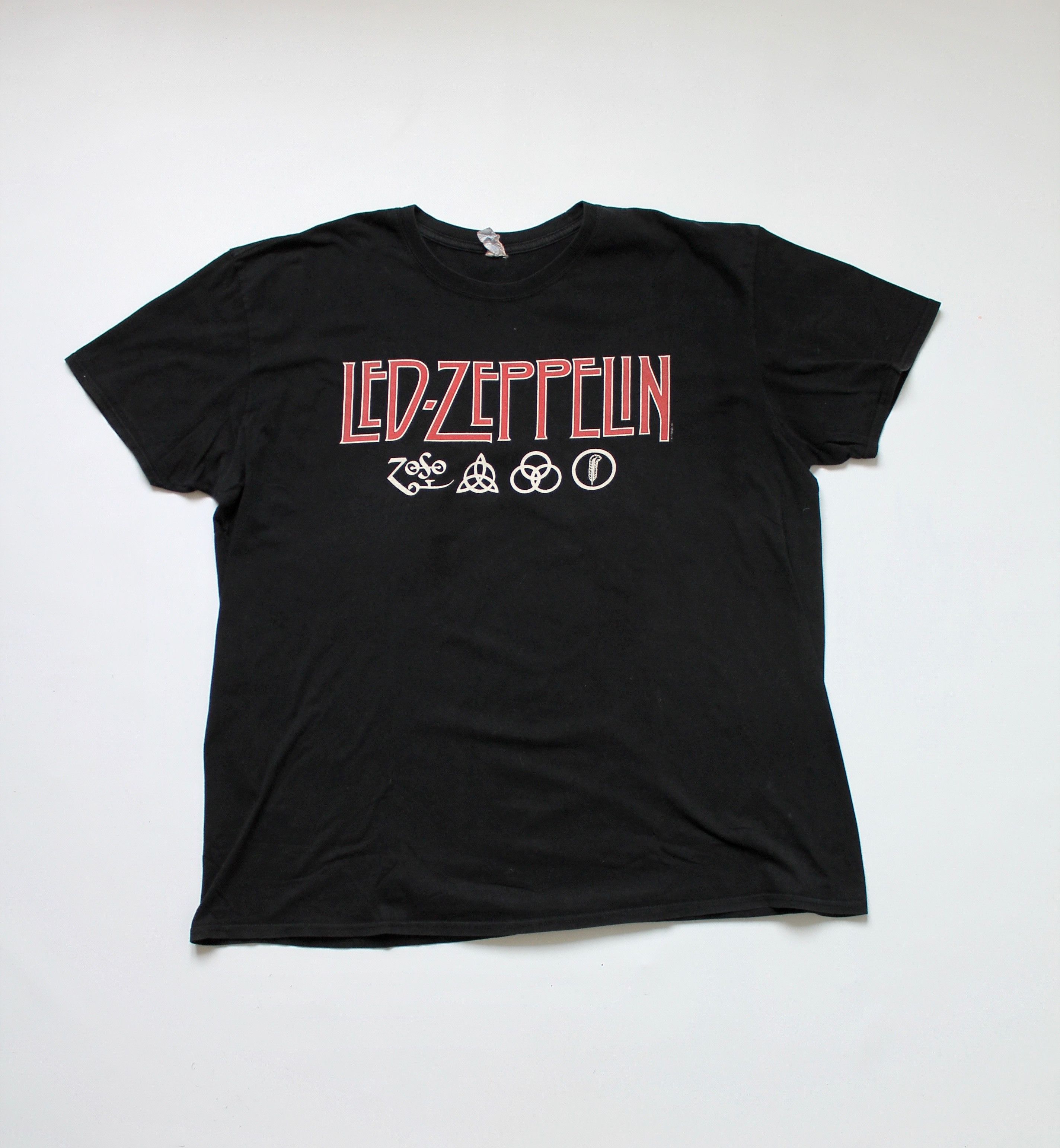 Band Tees VINTAGE! LED ZEPPELIN Rock Band T Shirt Size US XXL / EU 58 / 5 - 2 Thumbnail
