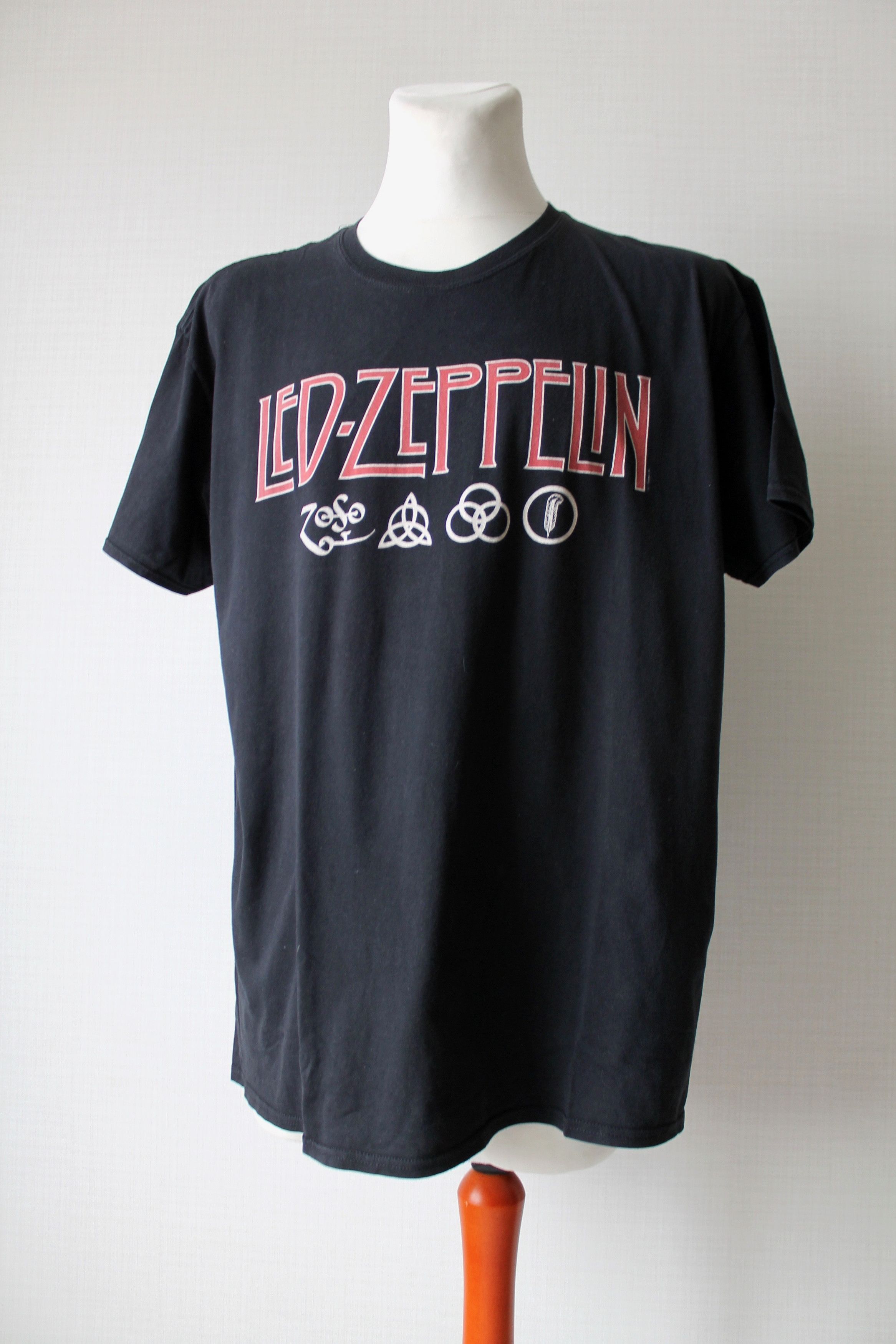 Band Tees VINTAGE! LED ZEPPELIN Rock Band T Shirt Size US XXL / EU 58 / 5 - 1 Thumbnail