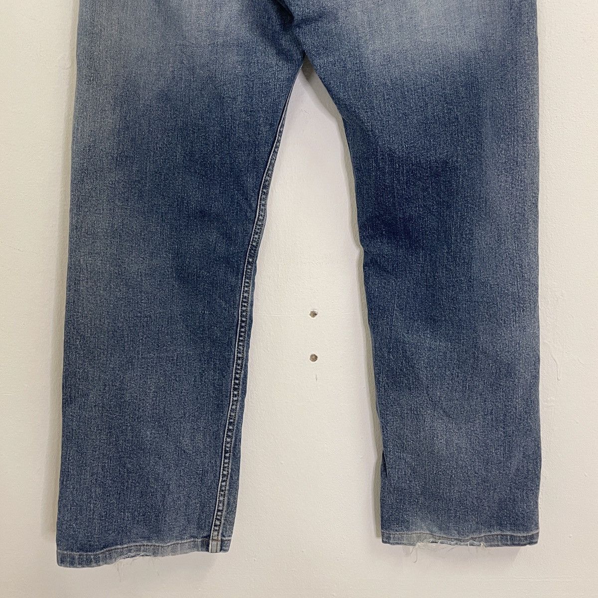 Levi's Vintage Levis 505 Distressed Kurt Cobain Style Denim Jeans Size US 30 / EU 46 - 11 Thumbnail