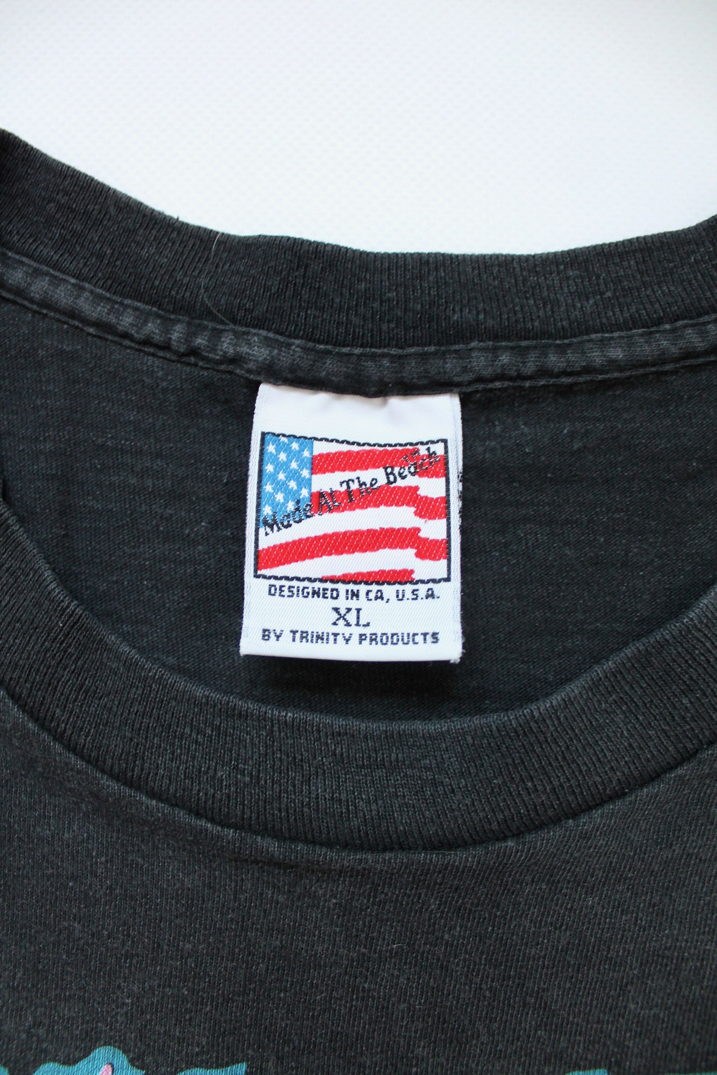 Vintage VINTAGE 1996 ! Bikers Only Trinity Products Faded Black USA Size US XL / EU 56 / 4 - 5 Thumbnail