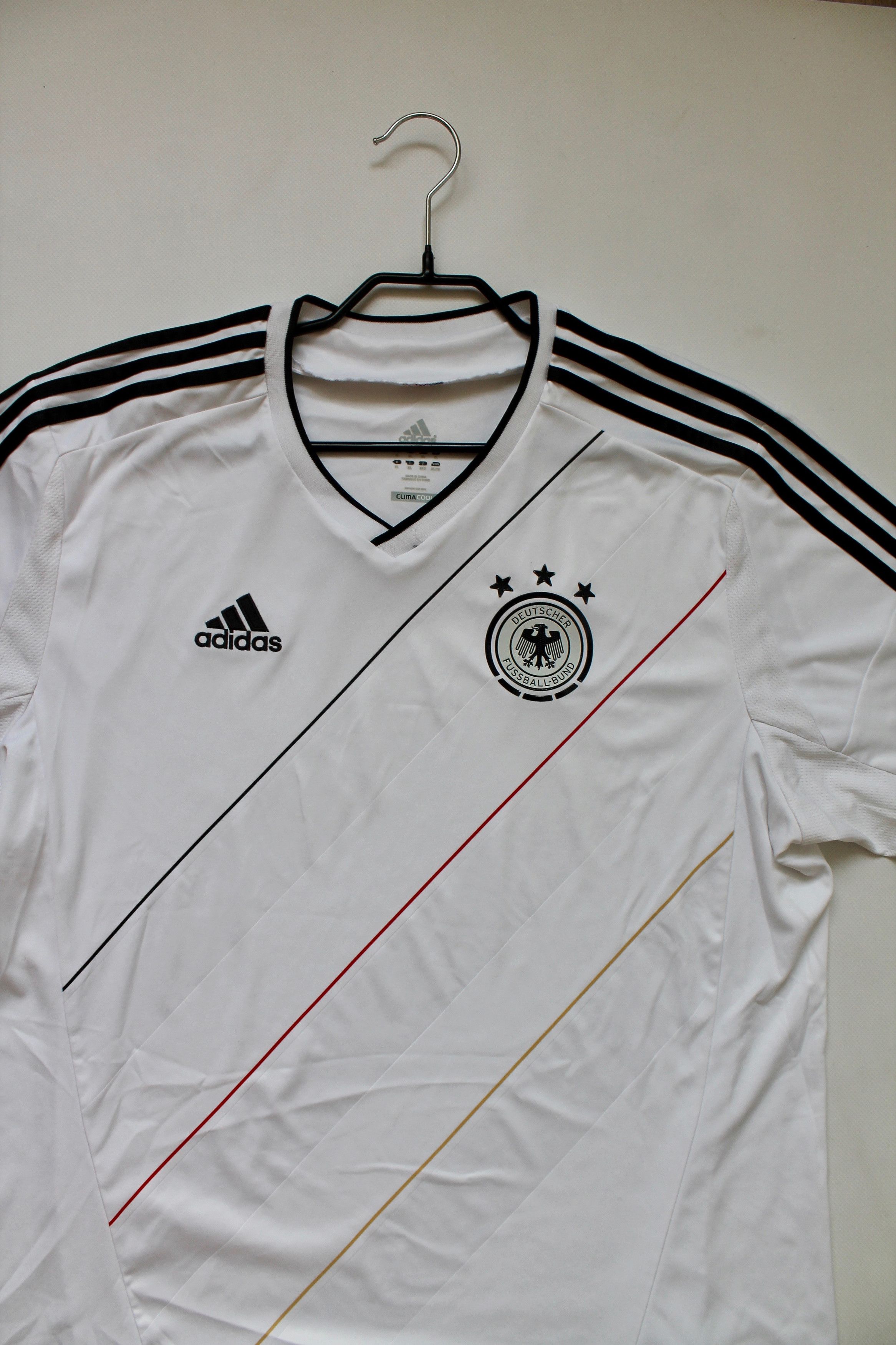 Adidas 2012 Home Germany National tem Soccer Football Jersey Shirt Size US XL / EU 56 / 4 - 16 Thumbnail